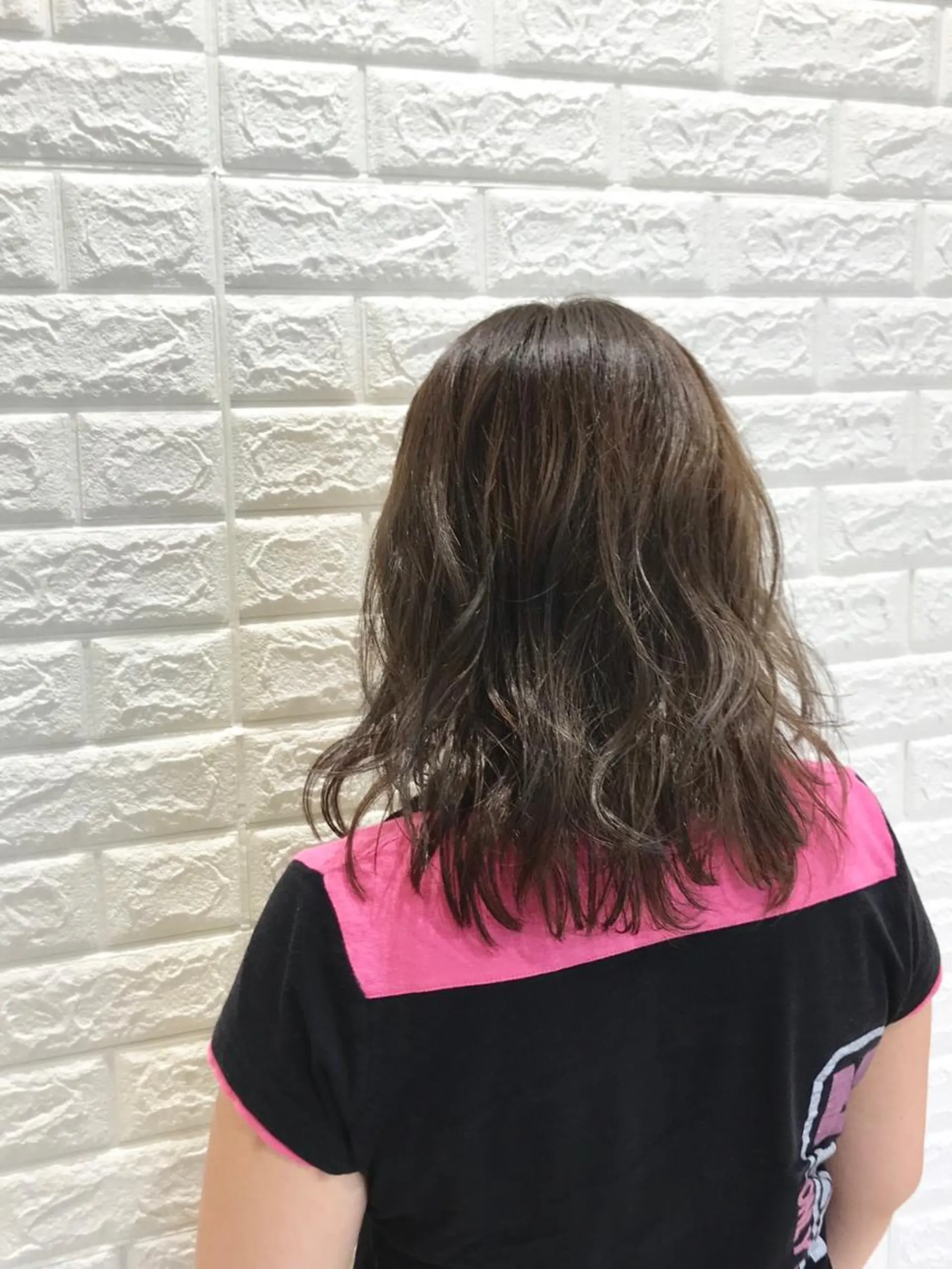 ミディアム ヘアカラー トリートメント 前原 正弥のヘアスタイル