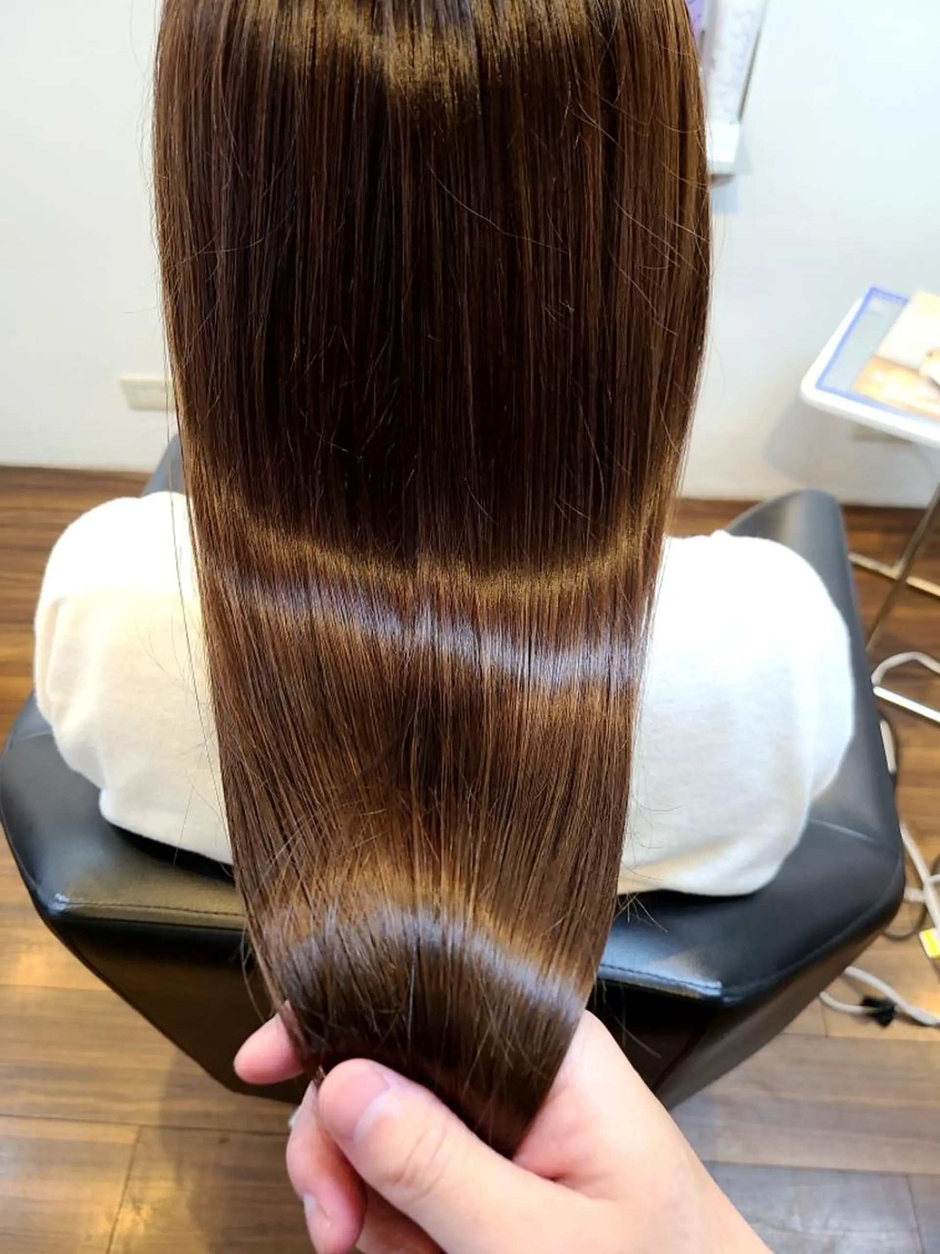 ロング トリートメント カット 縮毛矯正 トリートメント 原田 祥彰のヘアスタイル