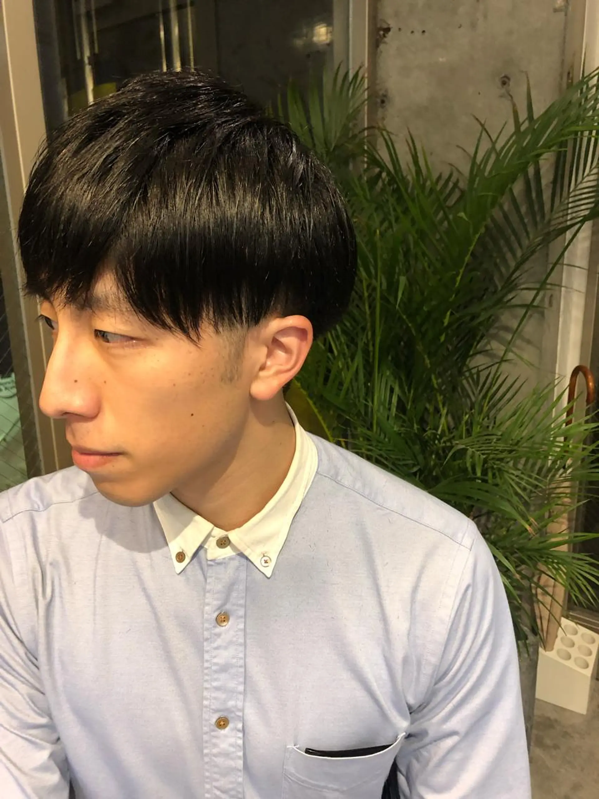メンズ マッシュ 🌈圧倒的デザイン パーマ　関和希のヘアスタイル
