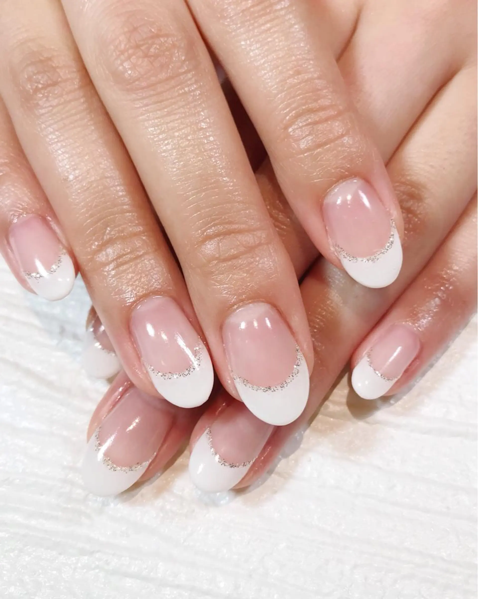 ネイル フレンチネイル ハンドネイル NAILSALON AMULEのネイルデザイン