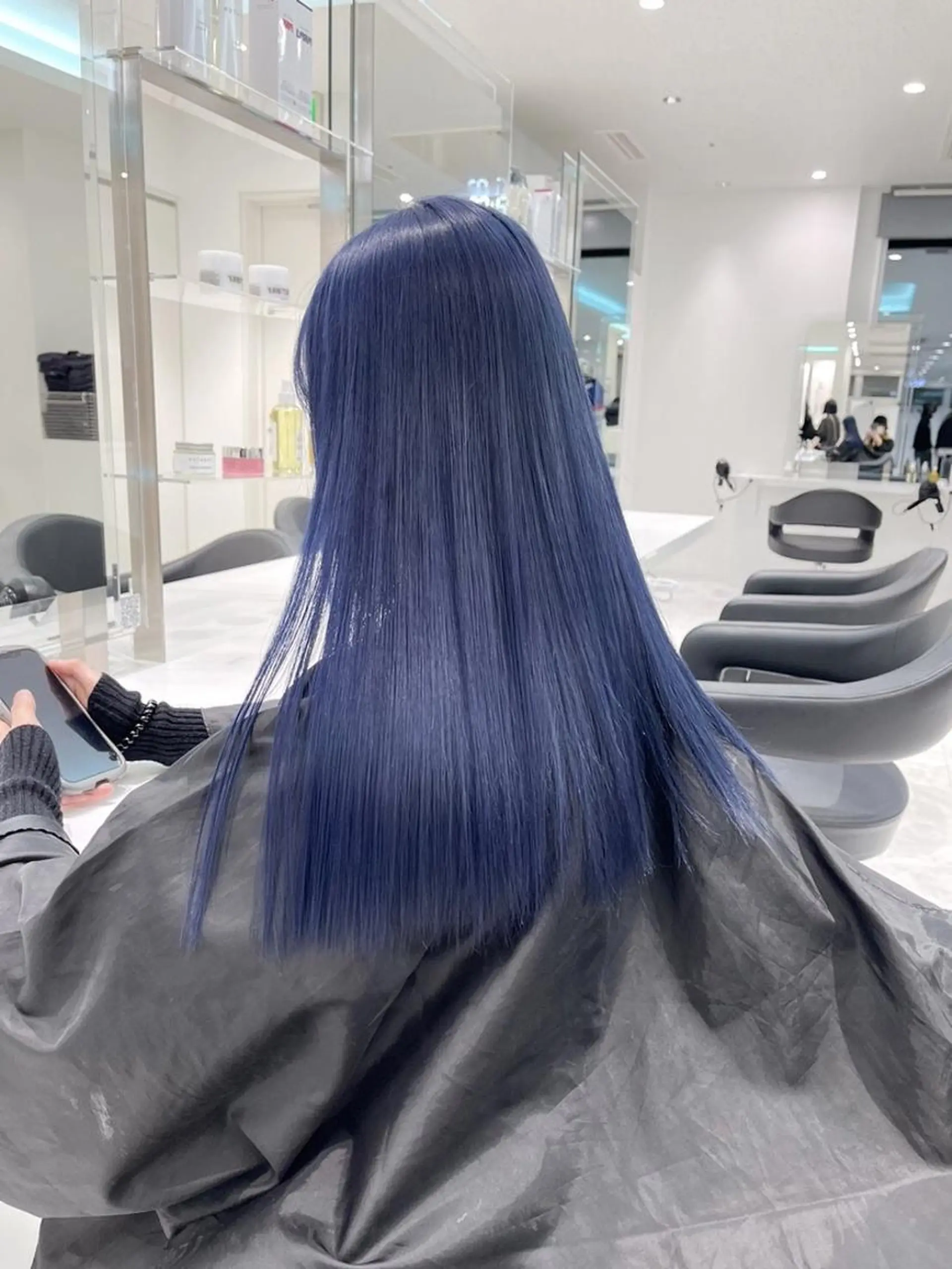 カラー ヘアカラー トリートメント 💙暗髪艶カラー🫐 Yuma💙のヘアスタイル