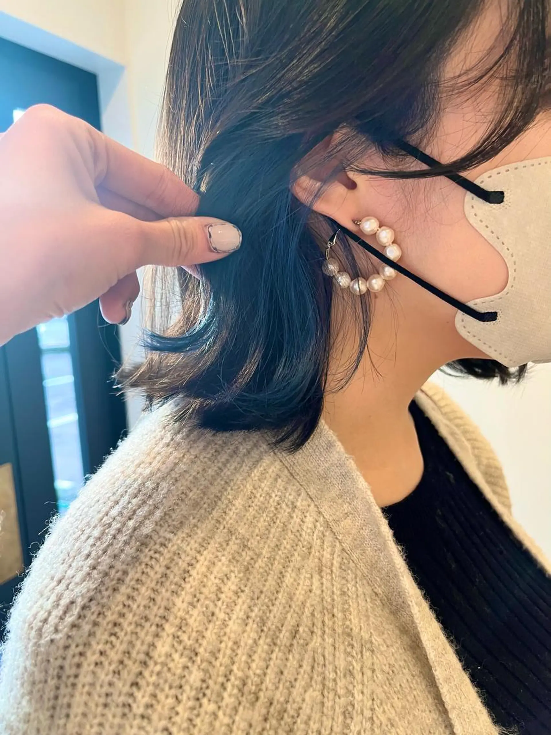 ミディアム ヘアカラー tonari所属・加藤 明香里のヘアスタイル