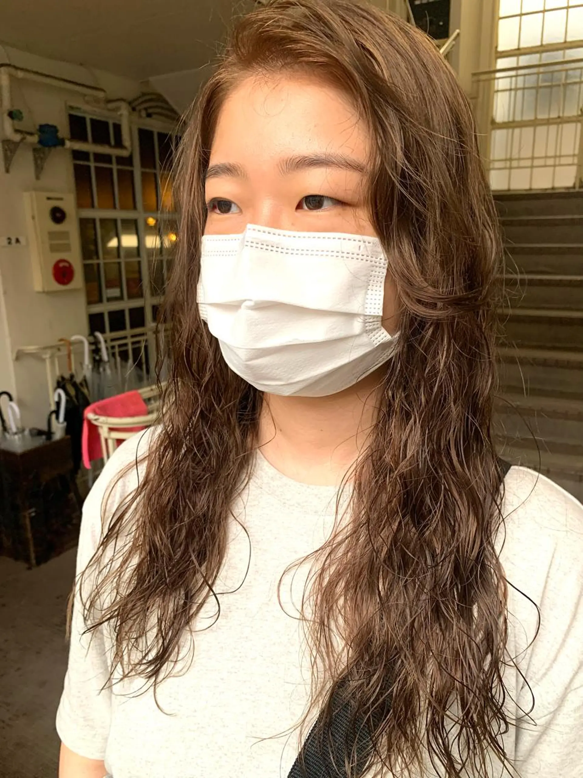 ロング カット ヘアカラー トリートメント ヘアセット 🍊 MOEKO🍊のヘアスタイル