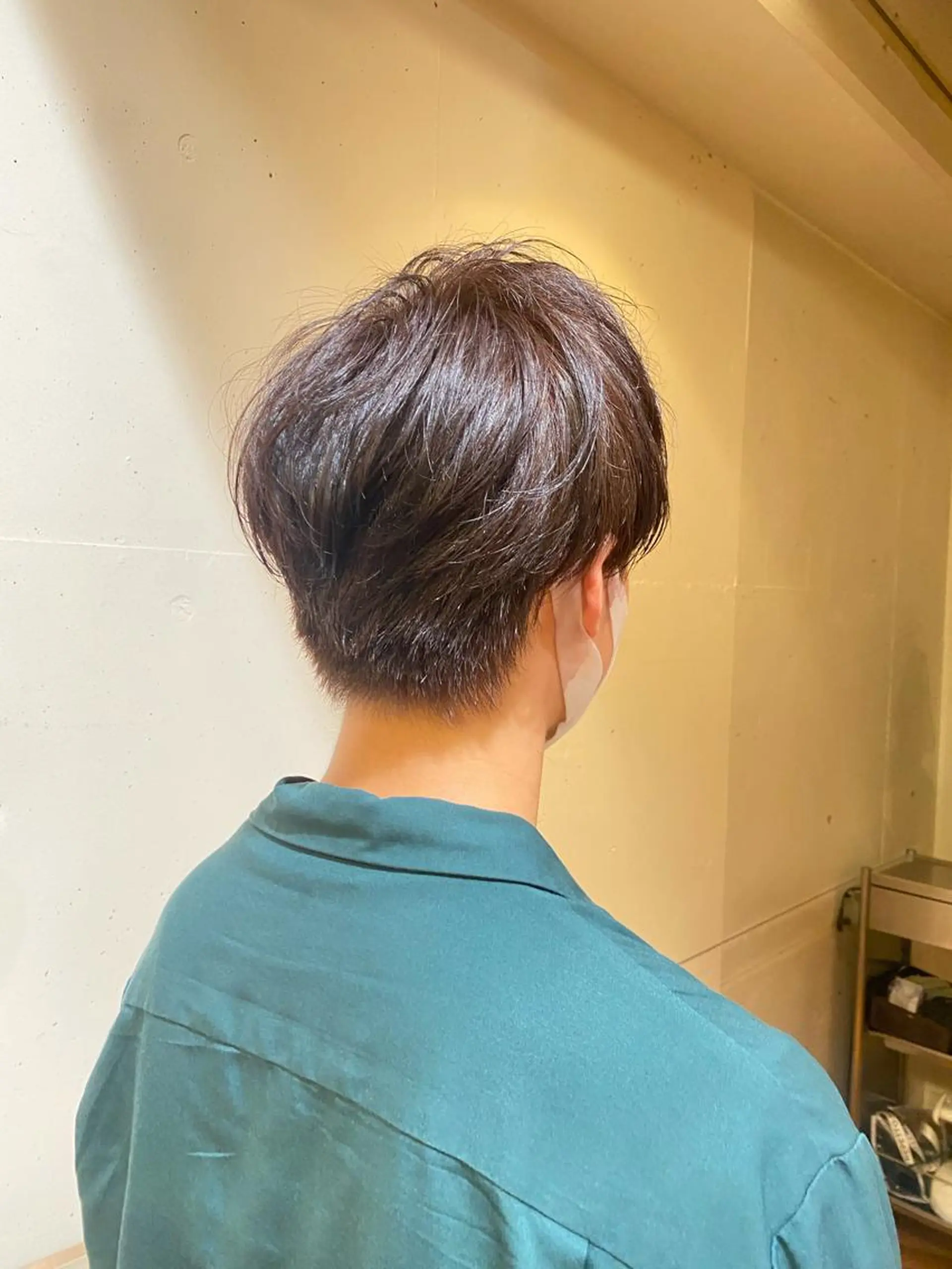 ショート カラー メンズ miyu ボブモデル募集中のヘアスタイル