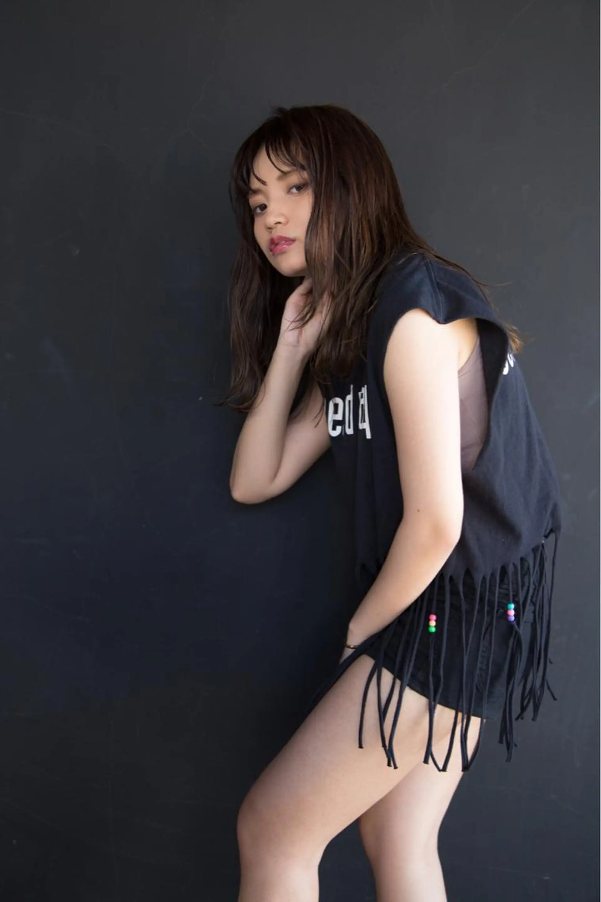 セミロング カラー ハイライトカラー ハイライト 似合わせカット トリートメント カット ヘアカラー トリートメント toiro by lien hair atelier所属・池田 真由美のヘアスタイル