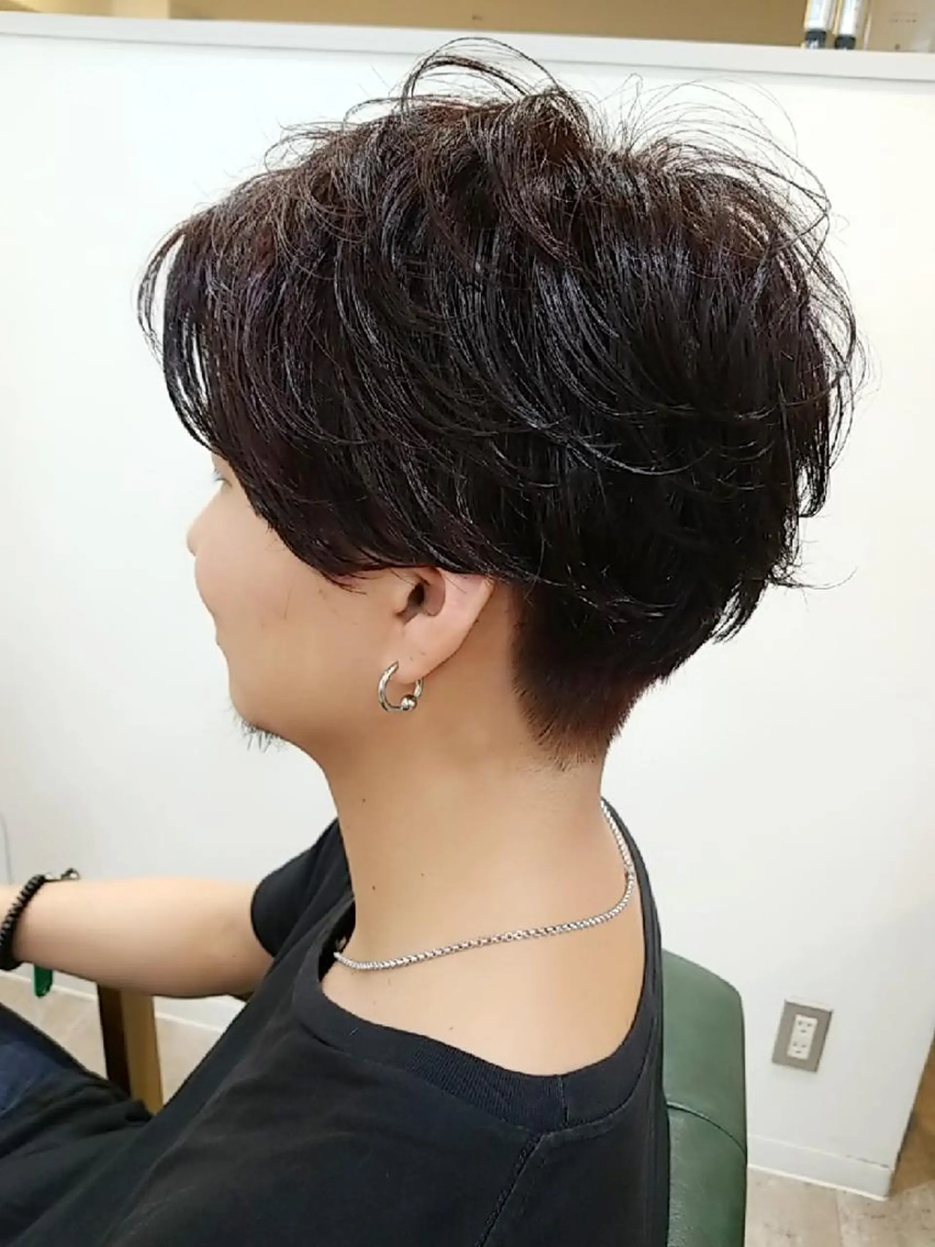 メンズ メンズパーマ カット ヘアカラー ヘッドスパ すずき えりのヘアスタイル