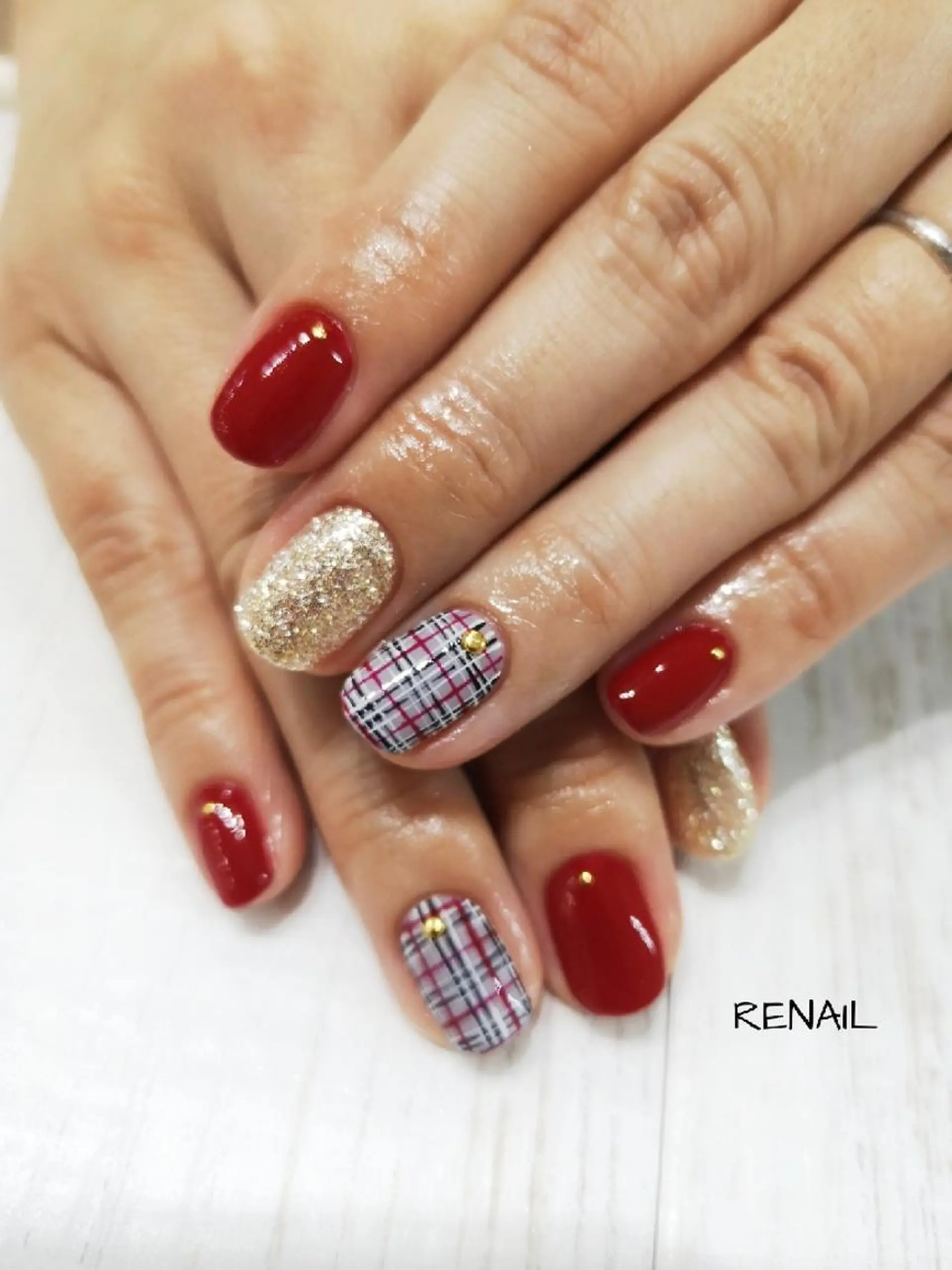 ネイル ハンドネイル RENAIL  玲奈のネイルデザイン