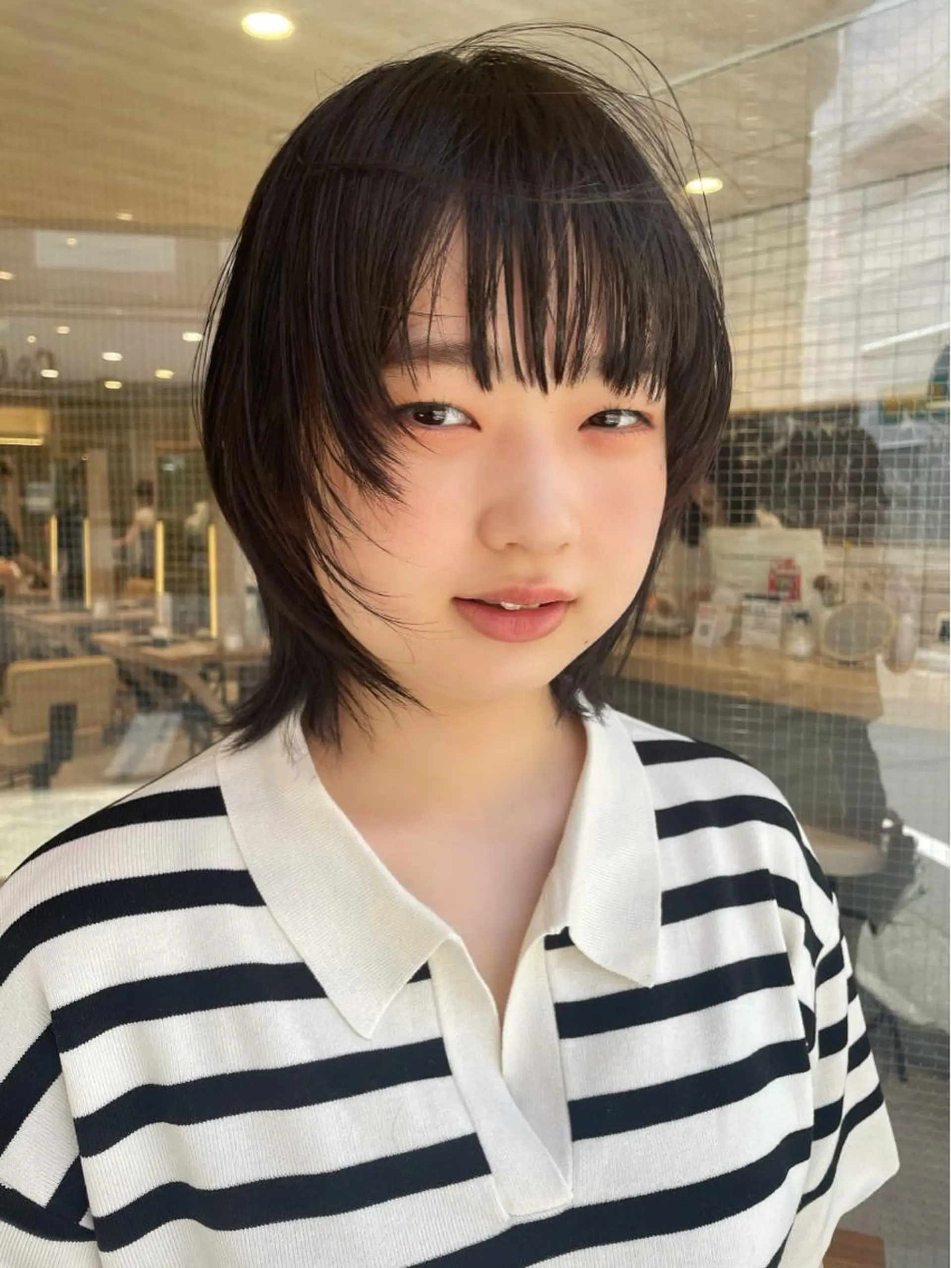 ミディアム haru/レイヤー/ ウルフのヘアスタイル