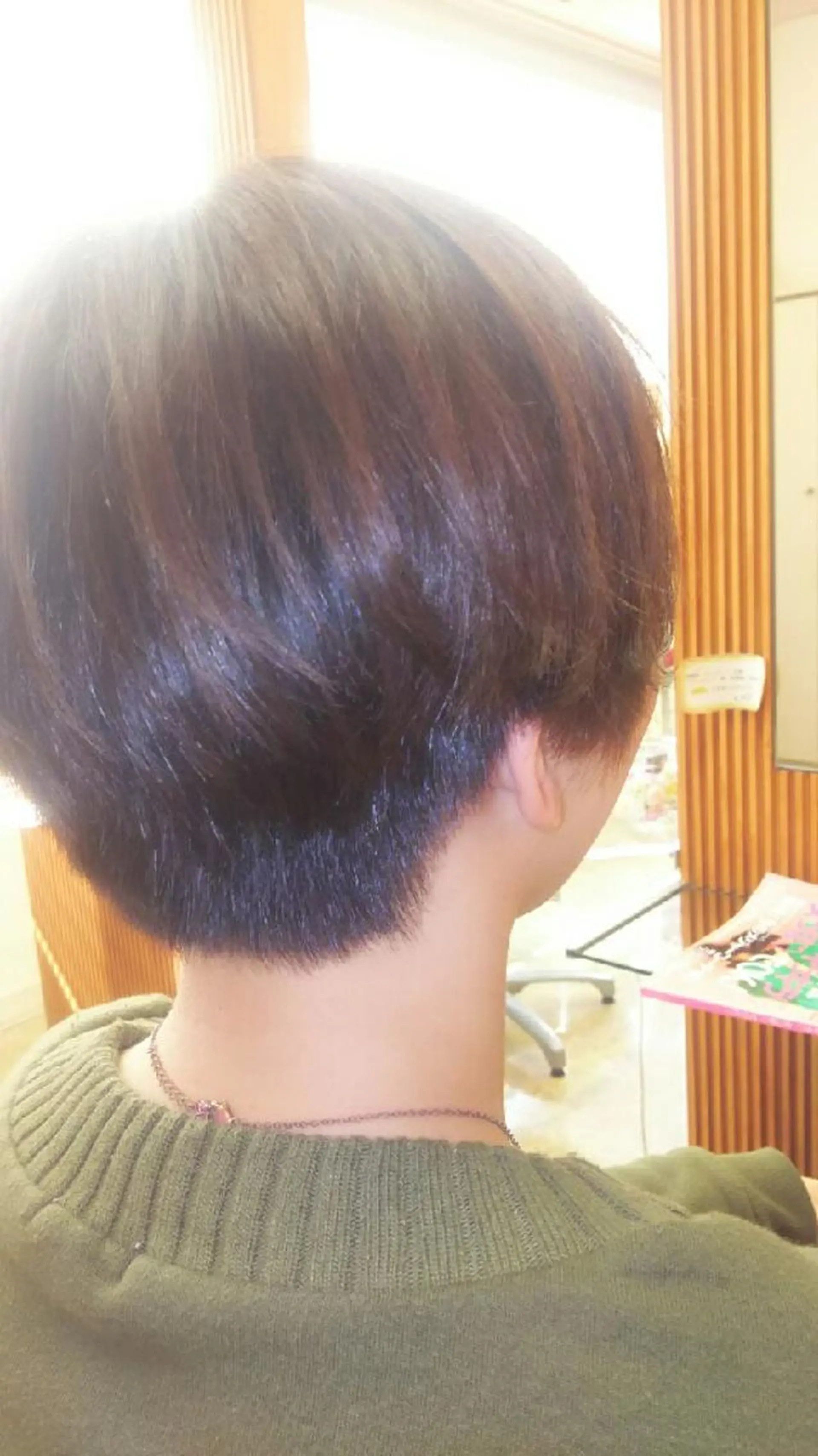 ショート ショートヘア 外ハネヘア 脇田 雄大のヘアスタイル