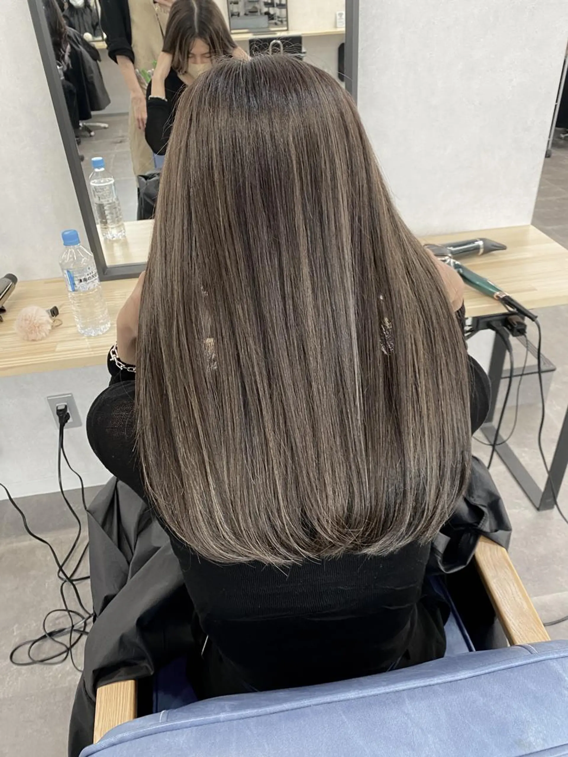 ロング ヘアアレンジ カラー ハイライト❣️バレイ ヤージュ❣️　ykrのヘアスタイル