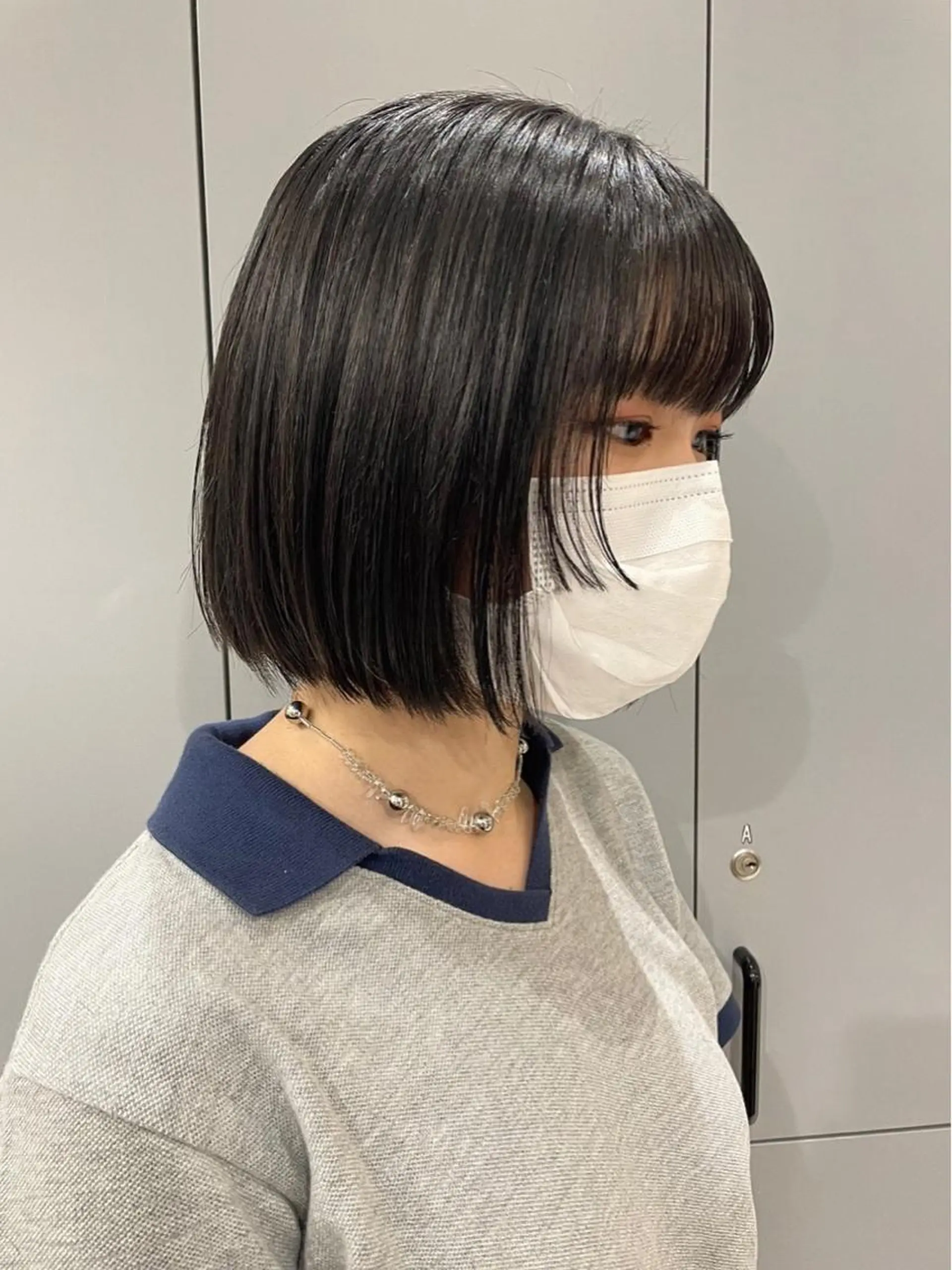 ショート カラー 顔周りカット カット ヘアカラー volta∞knot所属・狩野 羅夢のヘアスタイル