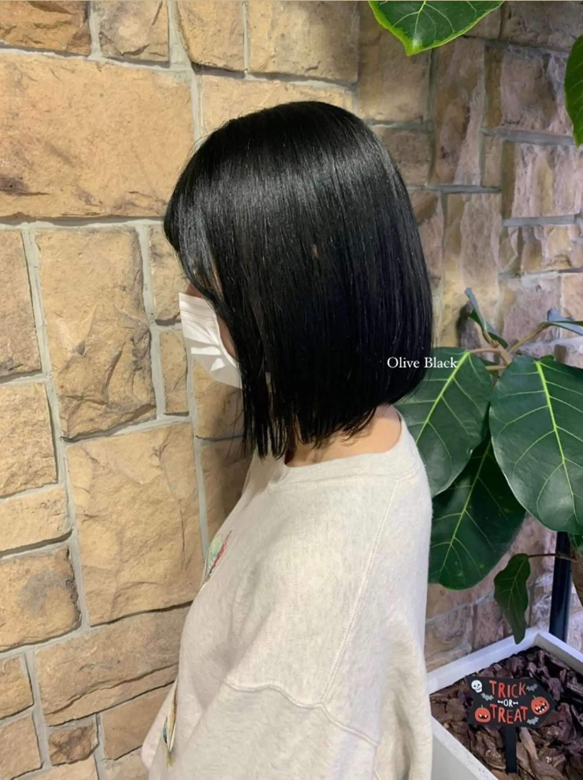 ミディアム カラー 黒髪 似合わせレイヤーカ ット　ʚɞ riiのヘアスタイル