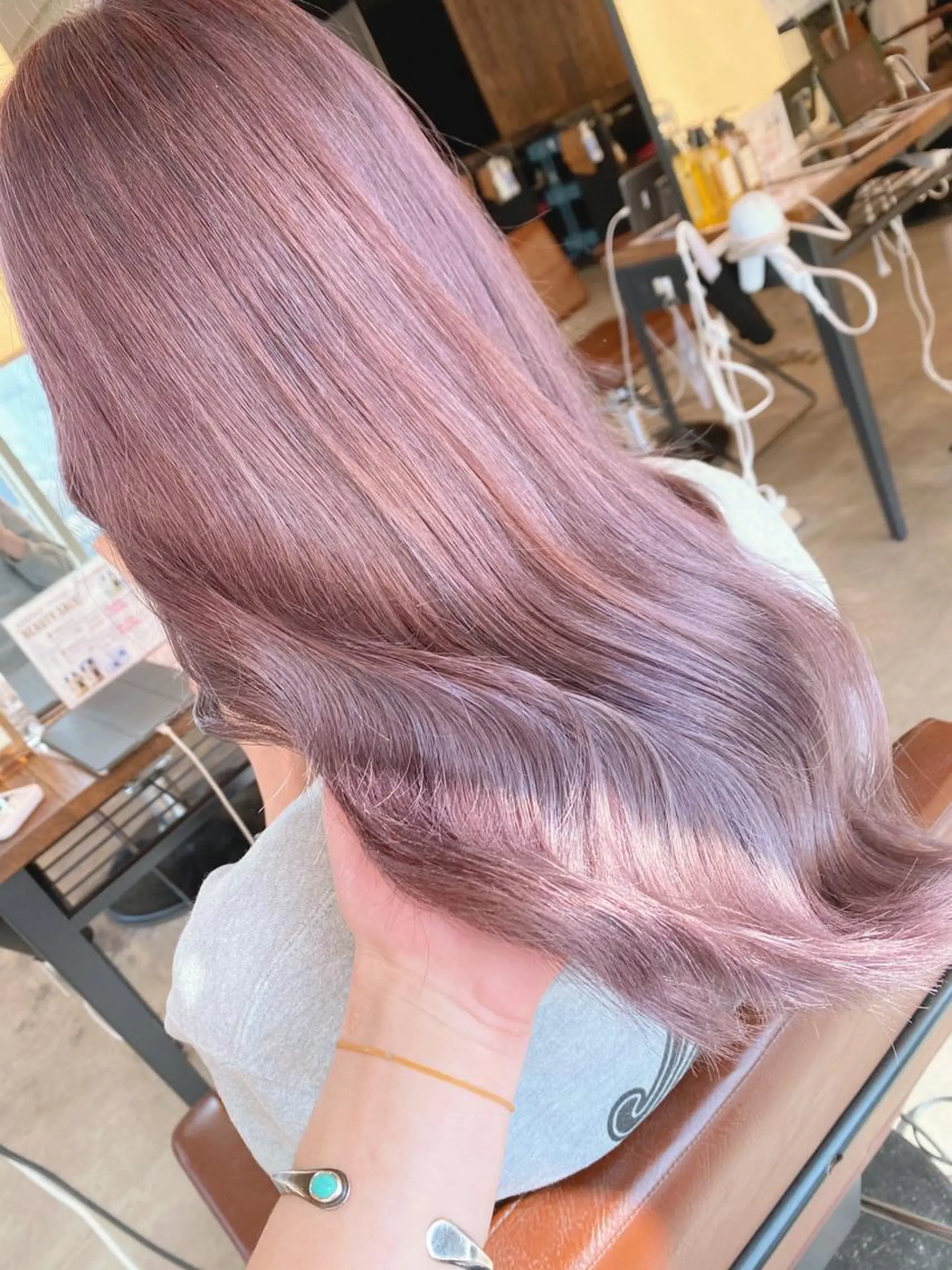 カラー カット ヘアカラー トリートメント 顔まわりの神様✨ 透明感カラー藤嶋秀幸のヘアスタイル