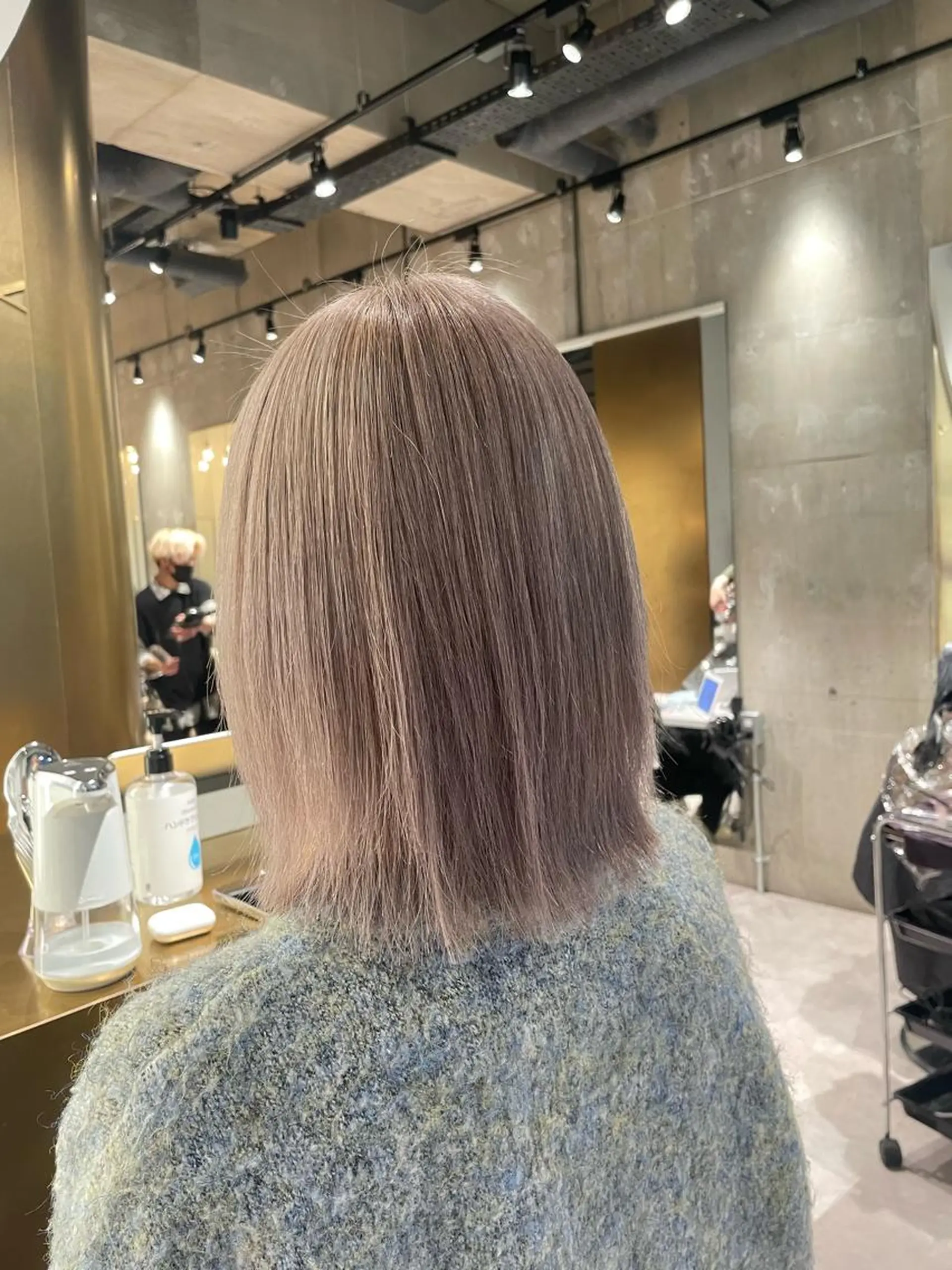 ミディアム カラー カット ヘアカラー トリートメント yoke/美髪矯正/ 脱白髪🪸🩰ヒナコのヘアスタイル