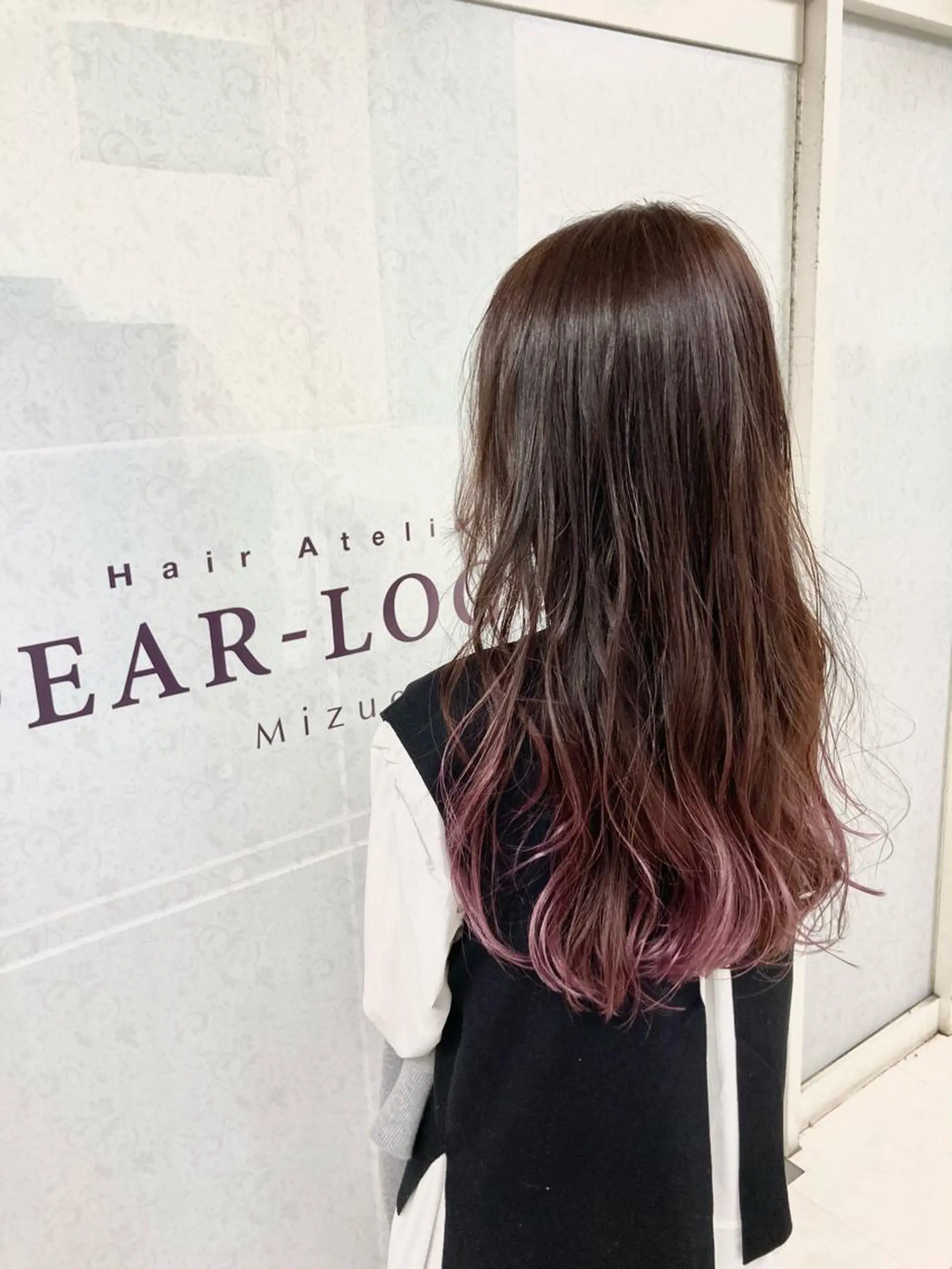 ロング カラー 中嶋 ナカジマのヘアスタイル