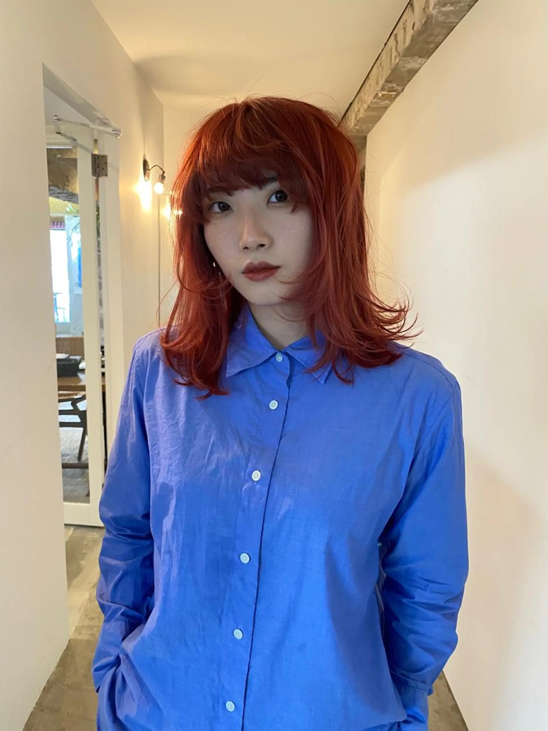 ミディアム カラー GATTACA所属・KEI gattacaのヘアスタイル