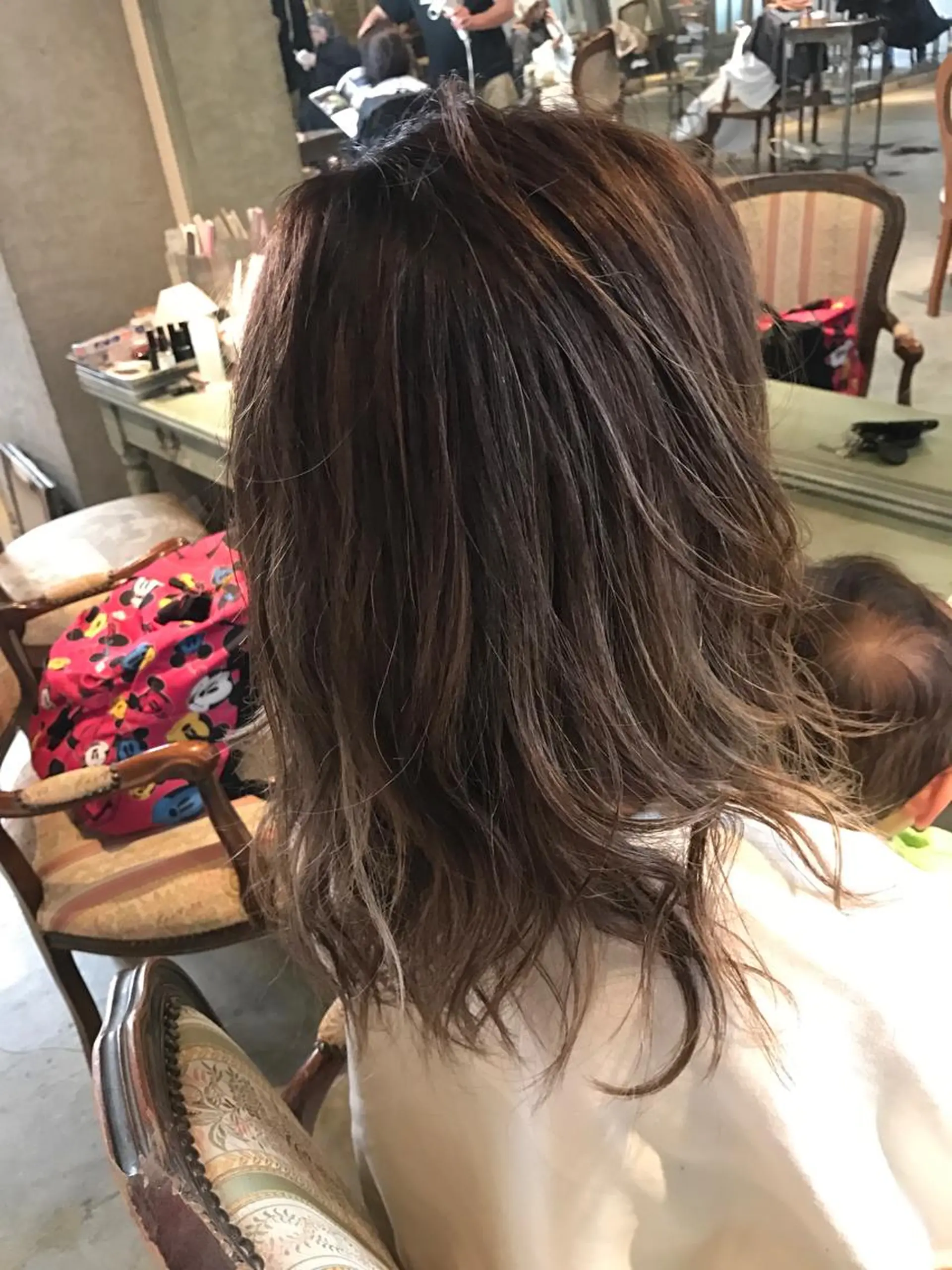 ロング ハイライト こう ちゃんのヘアスタイル