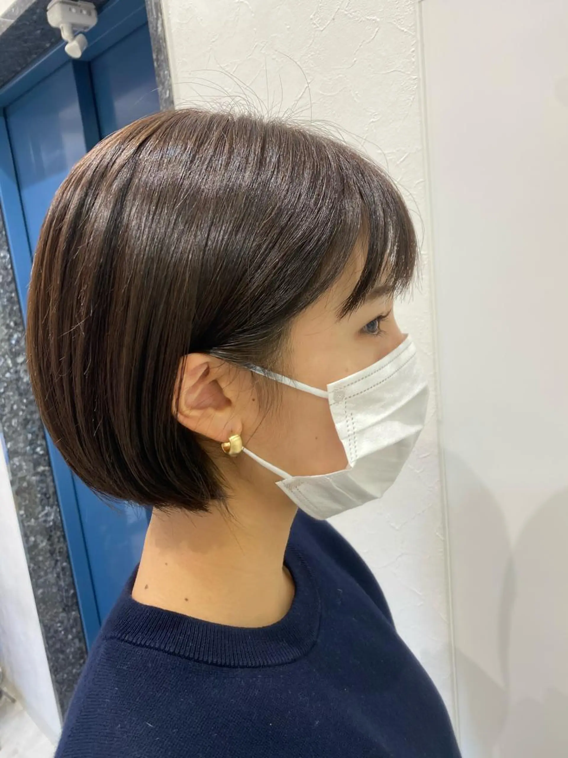 ショート カラー ボブ hair Freak所属・佐藤 祥太のヘアスタイル