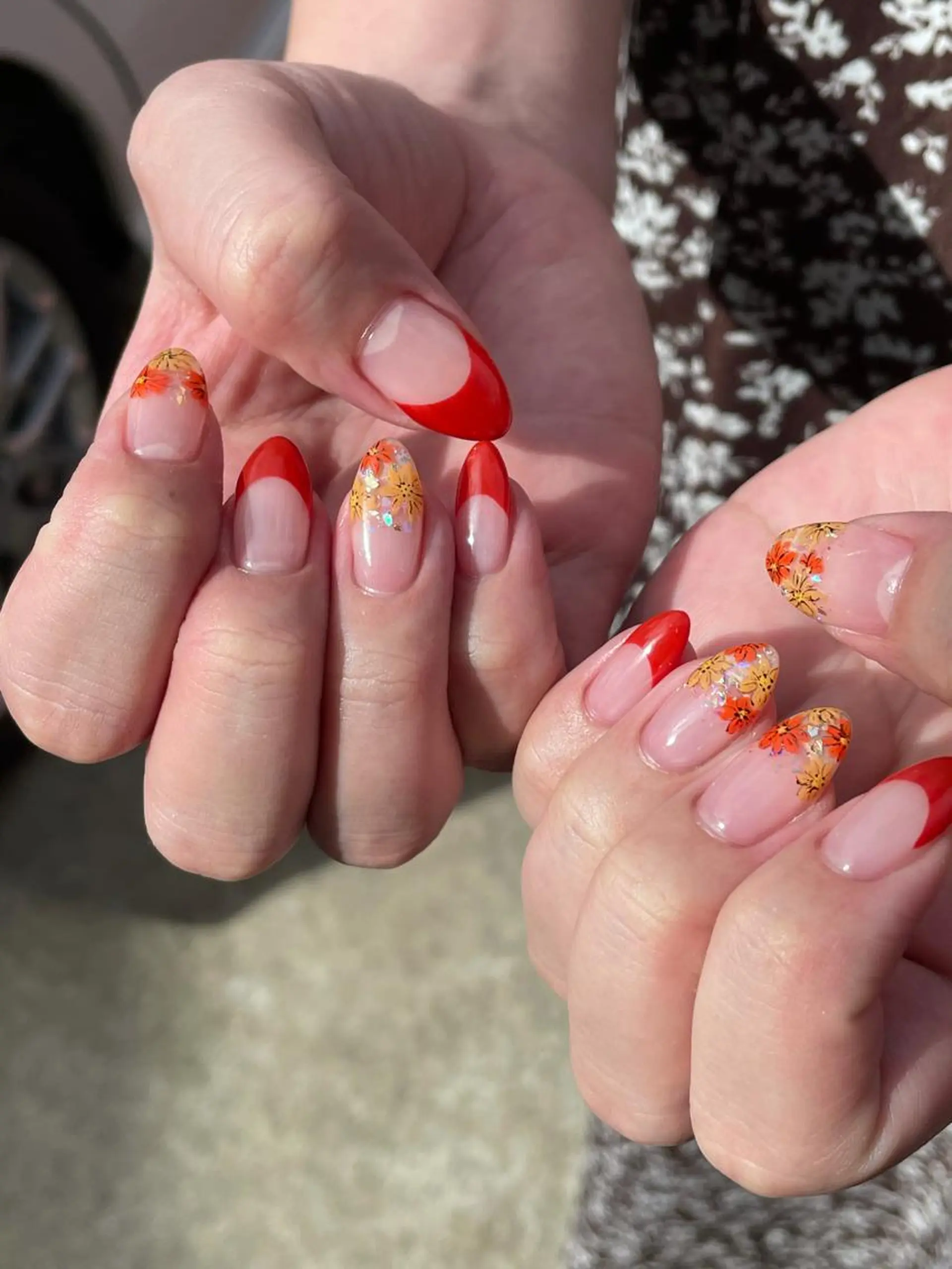 ネイル アートネイル フラワーネイル ハンドネイル kipinail 川﨑えりかのネイルデザイン