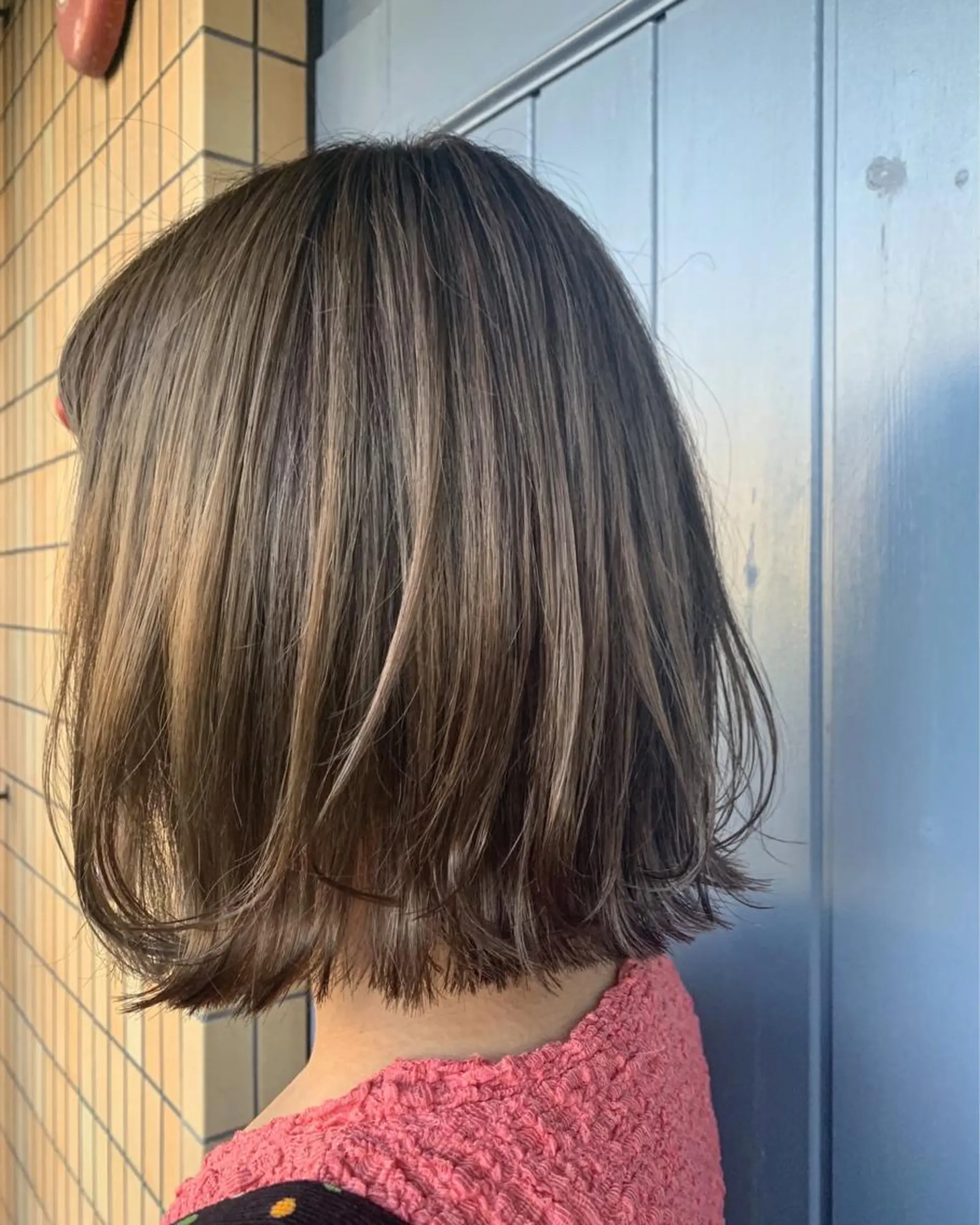 ショート カラー ヘアカラー トリートメント 舘谷 愛莉のヘアスタイル