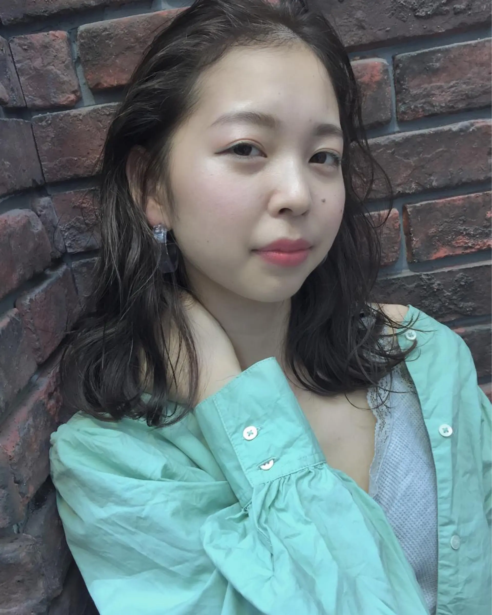 セミロング カラー nakahara madokaのヘアスタイル