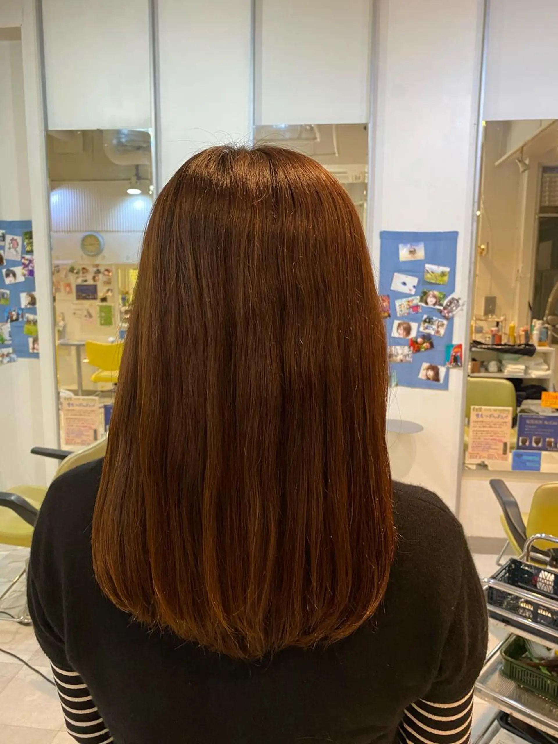 セミロング 髪質改善 ベストヘアー上本郷所属・黒川 奨のヘアスタイル