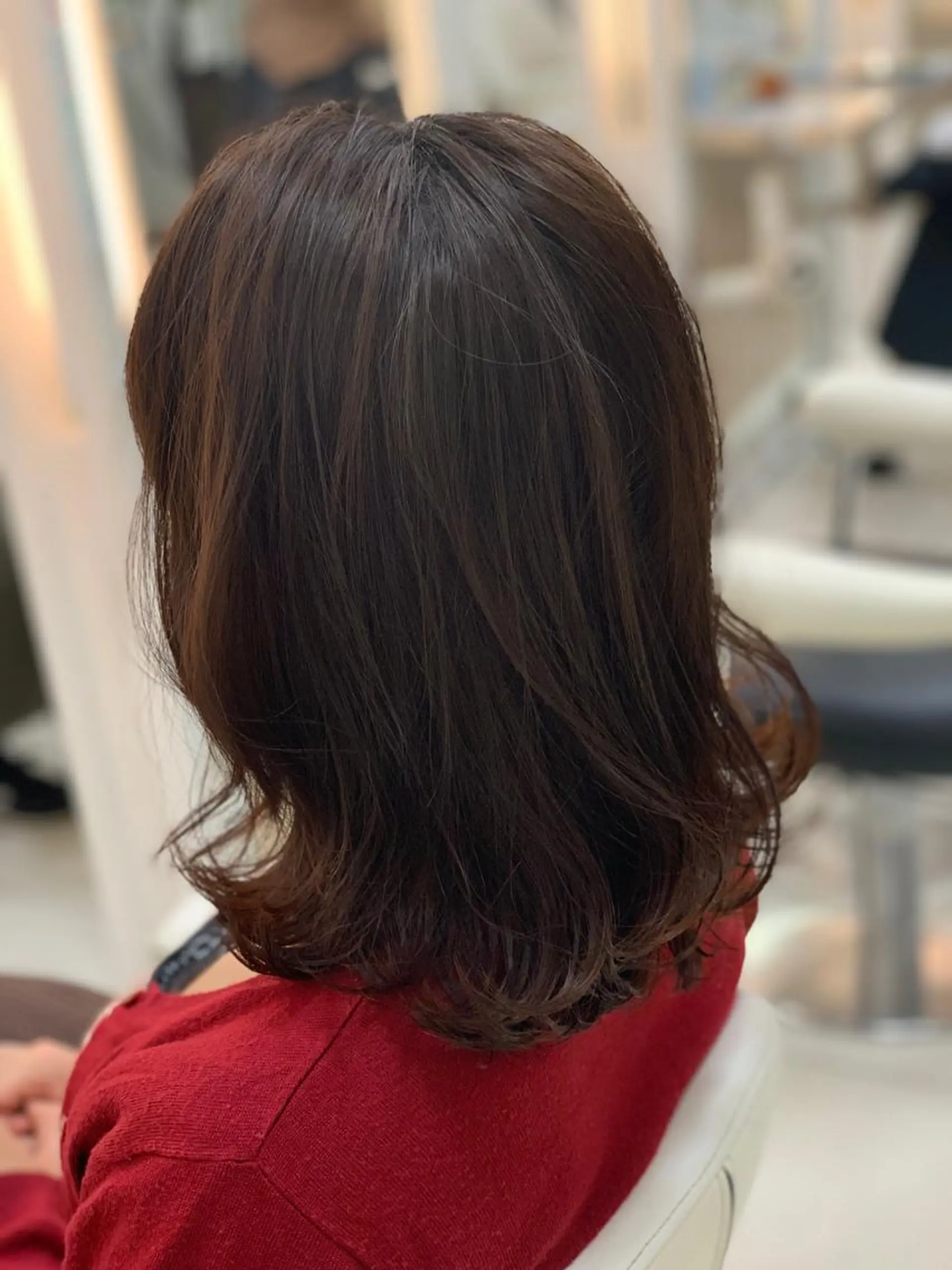 ミディアム 大澤 碧のヘアスタイル