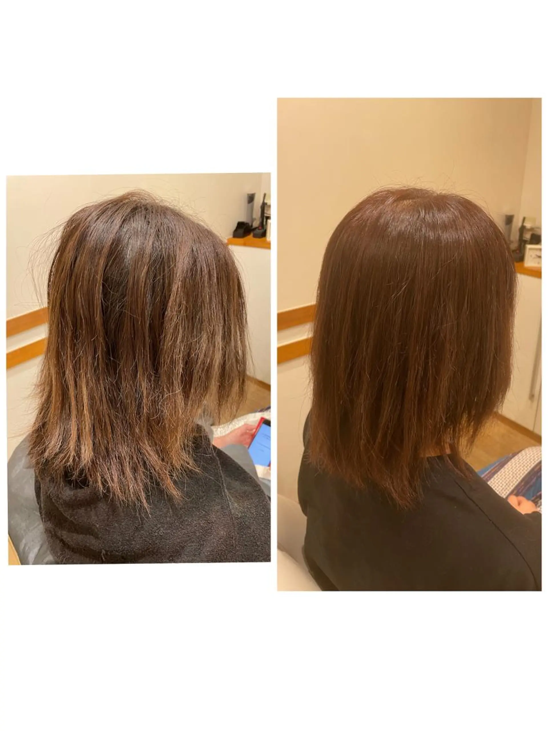 ミディアム ROSSO川口 アラカワのヘアスタイル