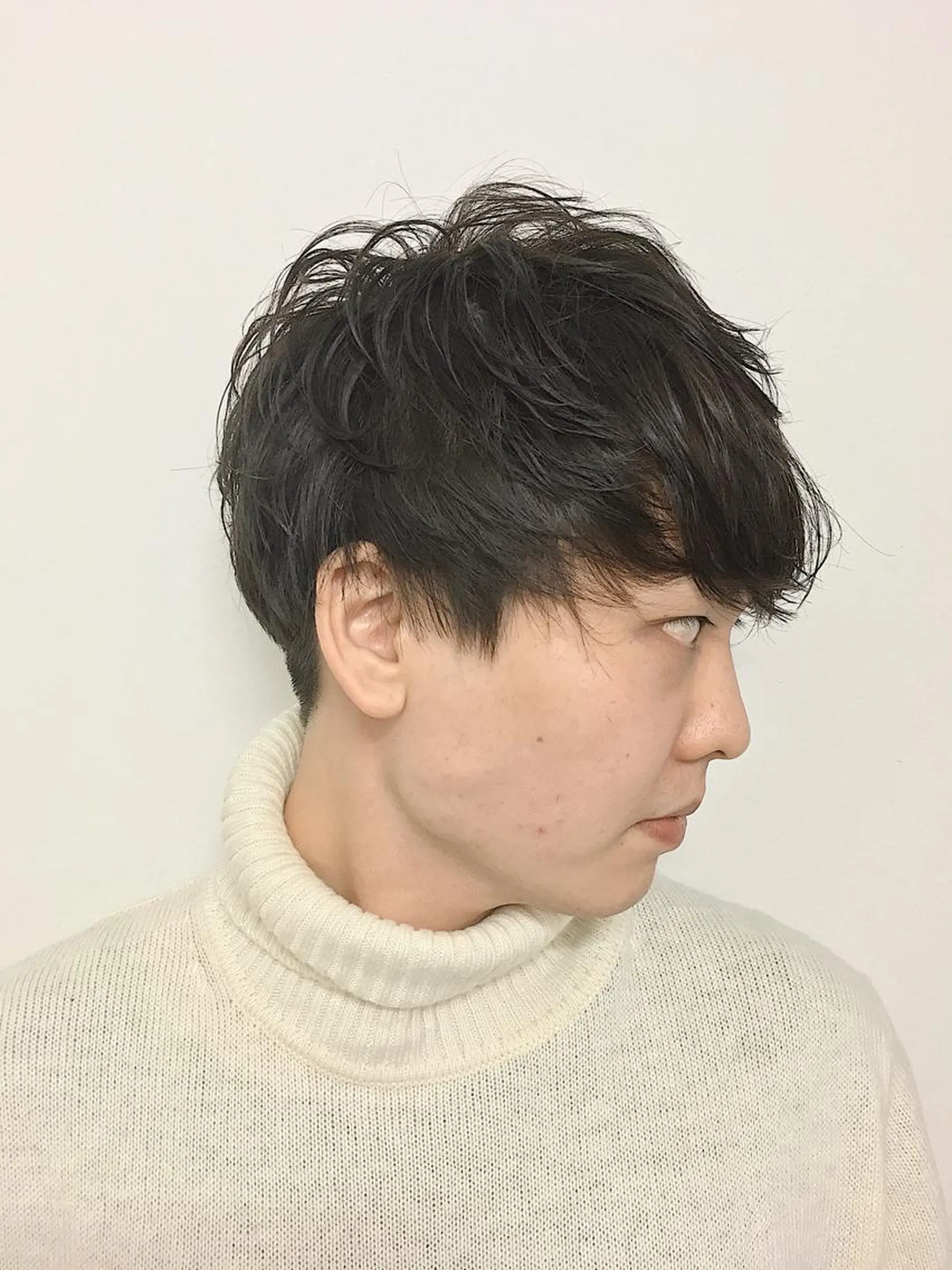 パーマ メンズ メンズパーマ スパイラルパーマ メンズサロンLOSS所属・メンズサロン rootのヘアスタイル