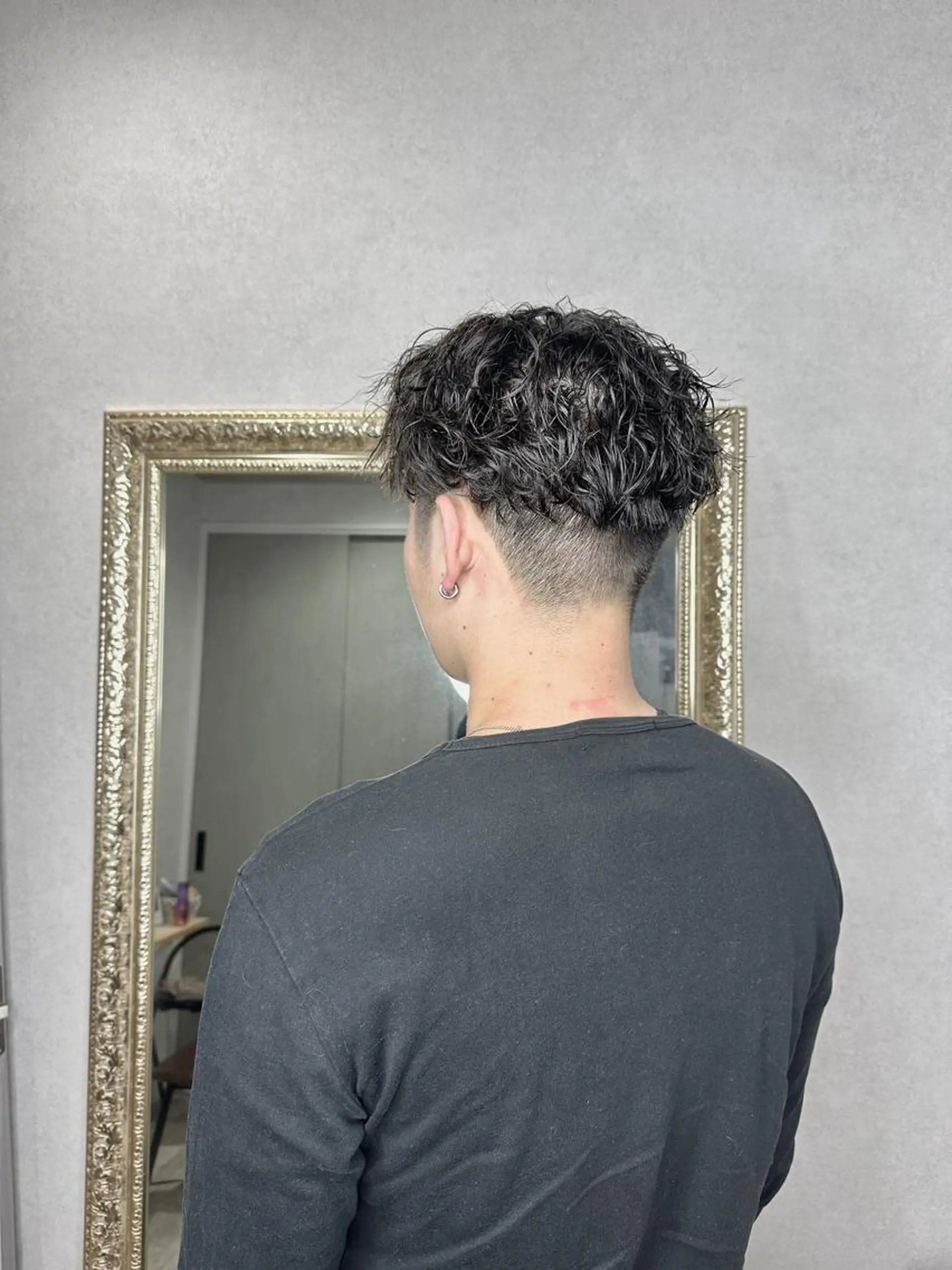 パーマ メンズ カット パーマ Designer EGGのヘアスタイル