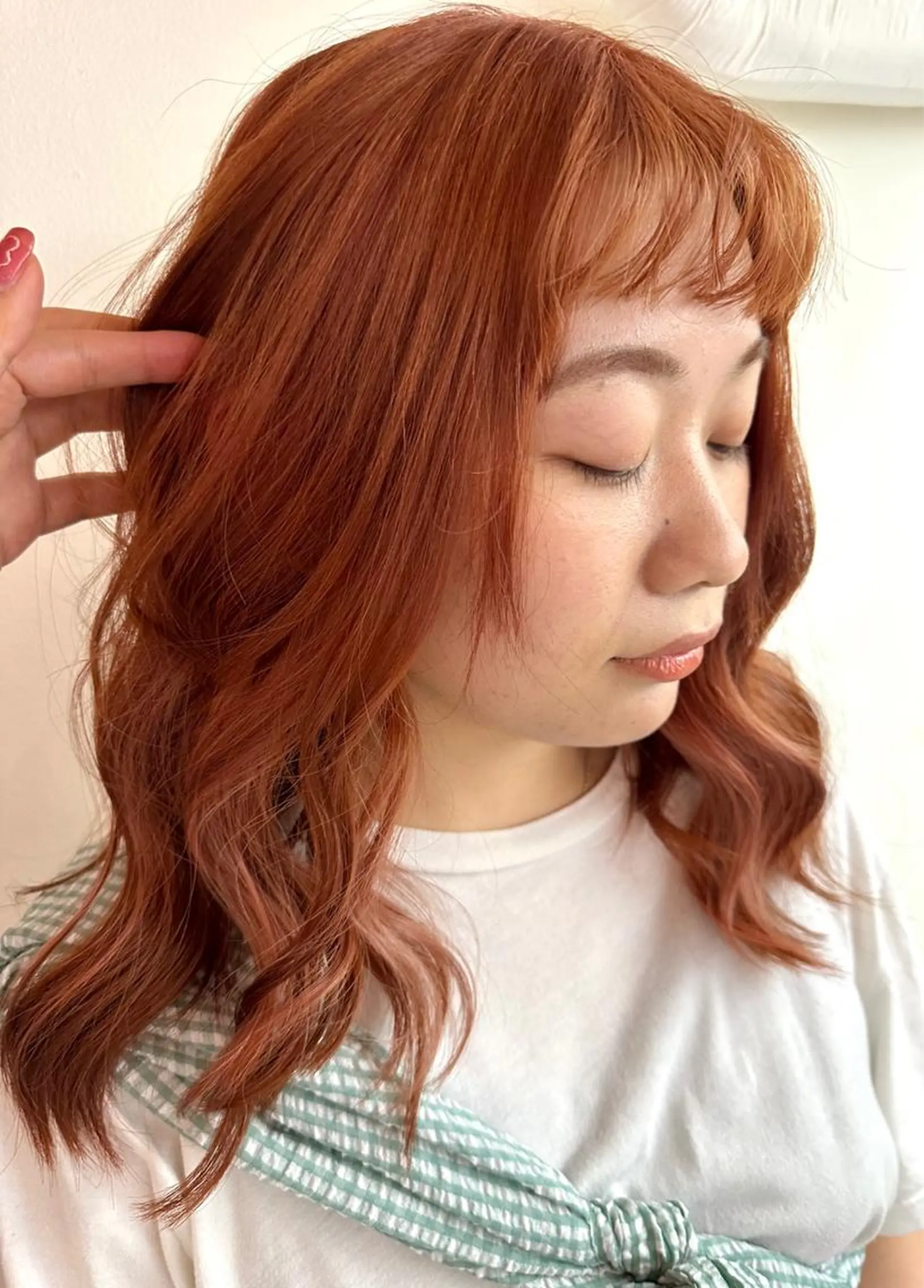 ミディアム Hana ハイトーン🕯🩰のヘアスタイル