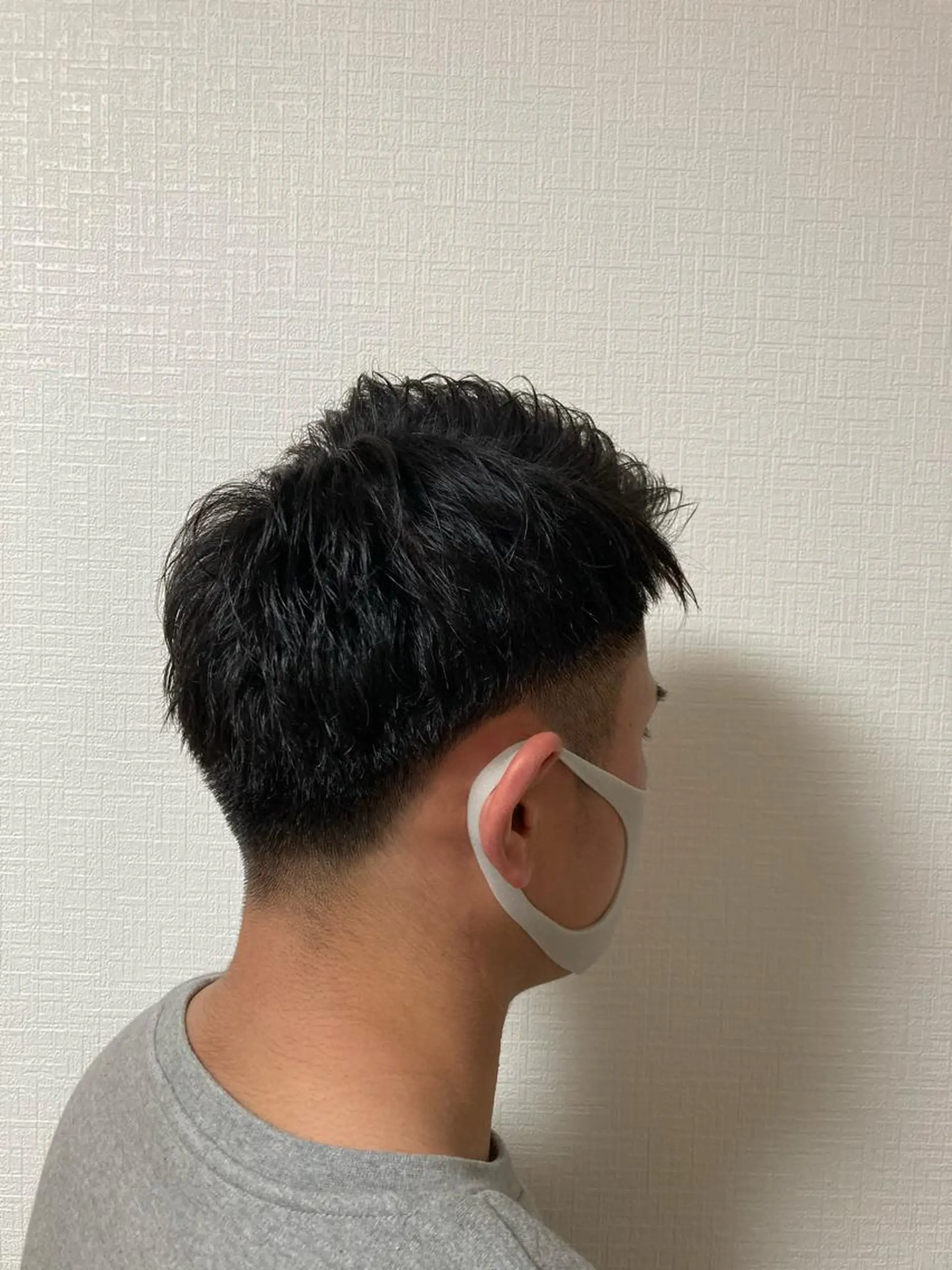 メンズ 刈り上げ ヘアカラー hair salon A 【エース】所属・🫧高鹿汰一髪質改善 /白髪ぼかし🫧のヘアスタイル