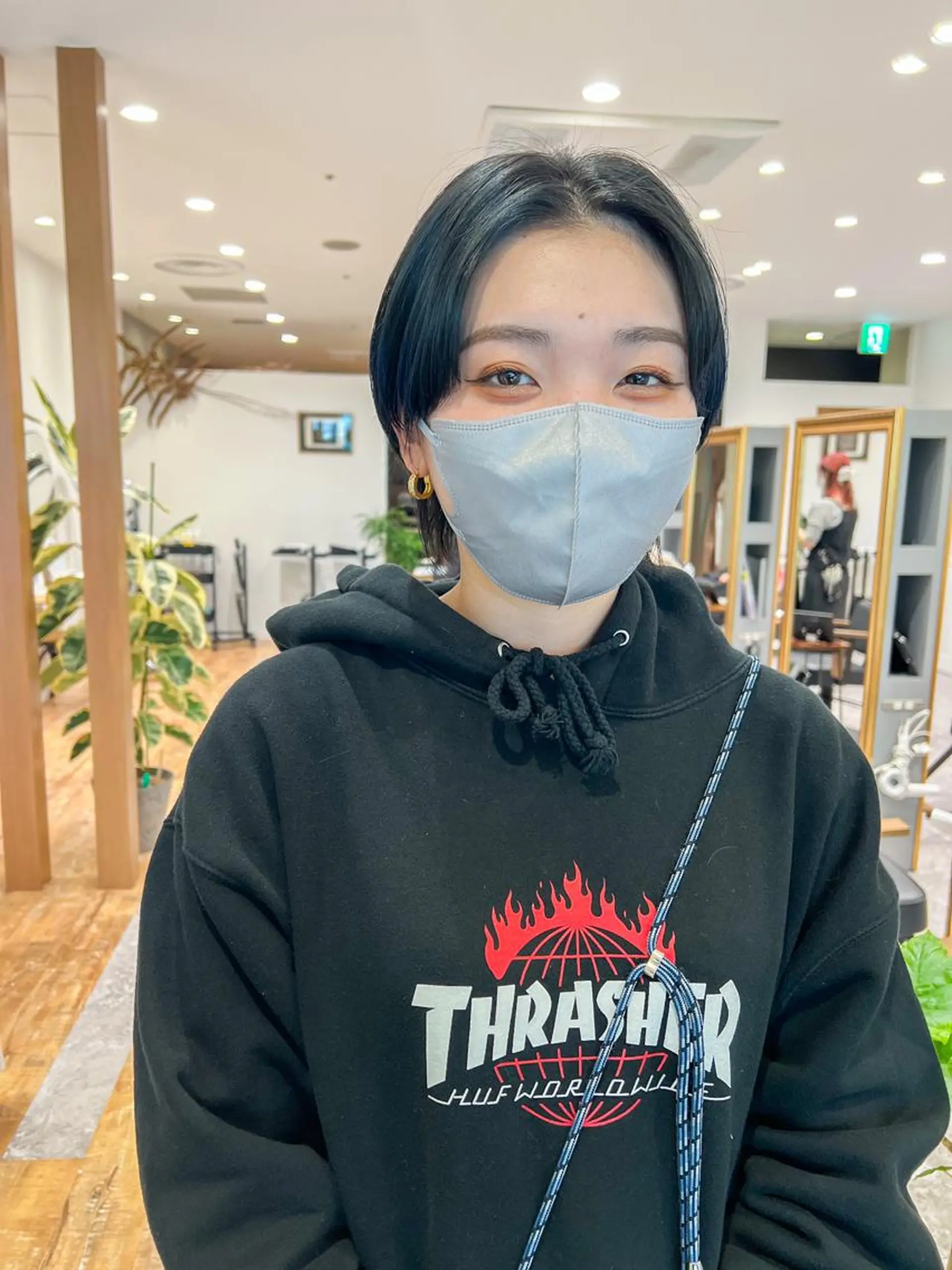 ショート カラー カット ヘアカラー トリートメント 韓国風デザイン 💐MIZUKI💐のヘアスタイル