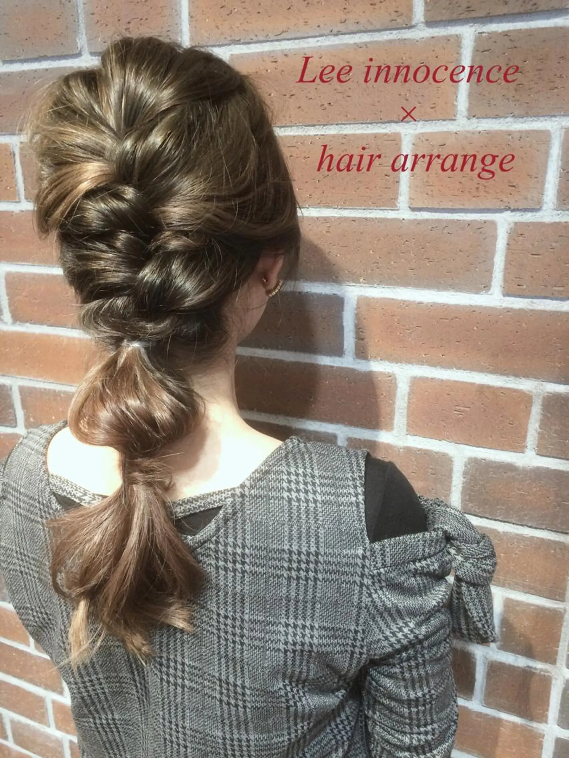 ミディアム セミロング ロング カラー パーマ ヘアアレンジ 三つ編み カラー&矯正スペシャ リスト宮本　伸一のヘアスタイル