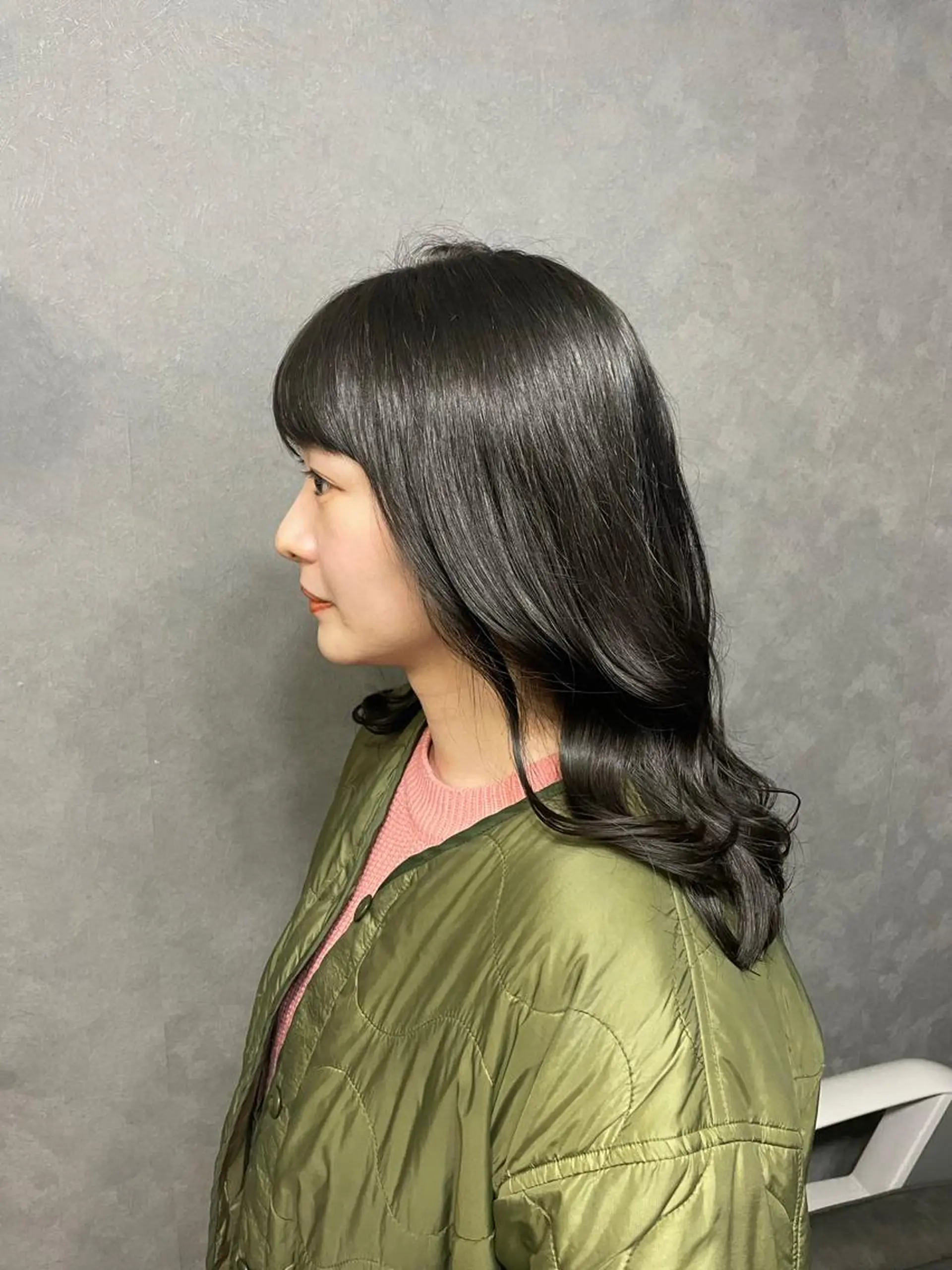 セミロング カラー chouette/ 根本優希のヘアスタイル