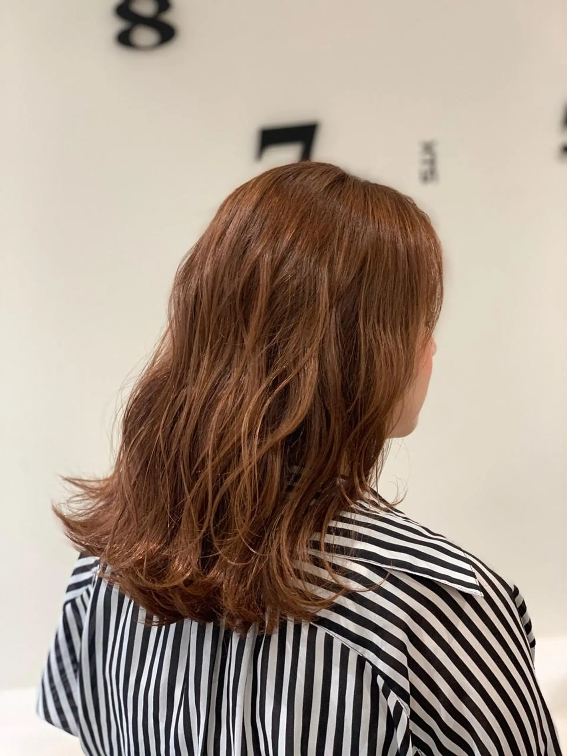 セミロング カラー ヘアカラー トリートメント 松吉 純平のヘアスタイル