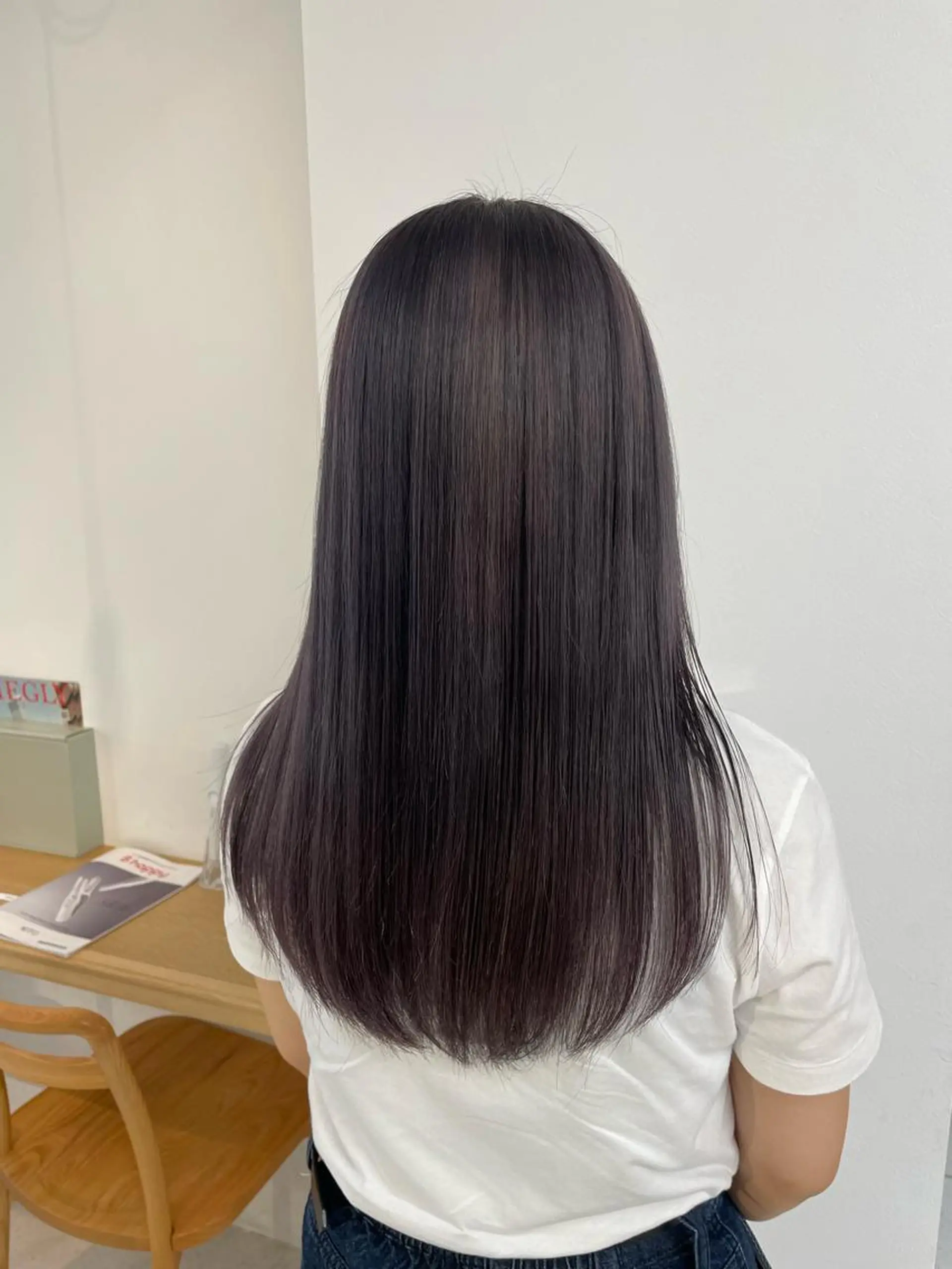 ロング カラー ブリーチ ダブルカラー バイオレットカラー 韓国風ヘア 【NOE】┊ hanasakayaのヘアスタイル