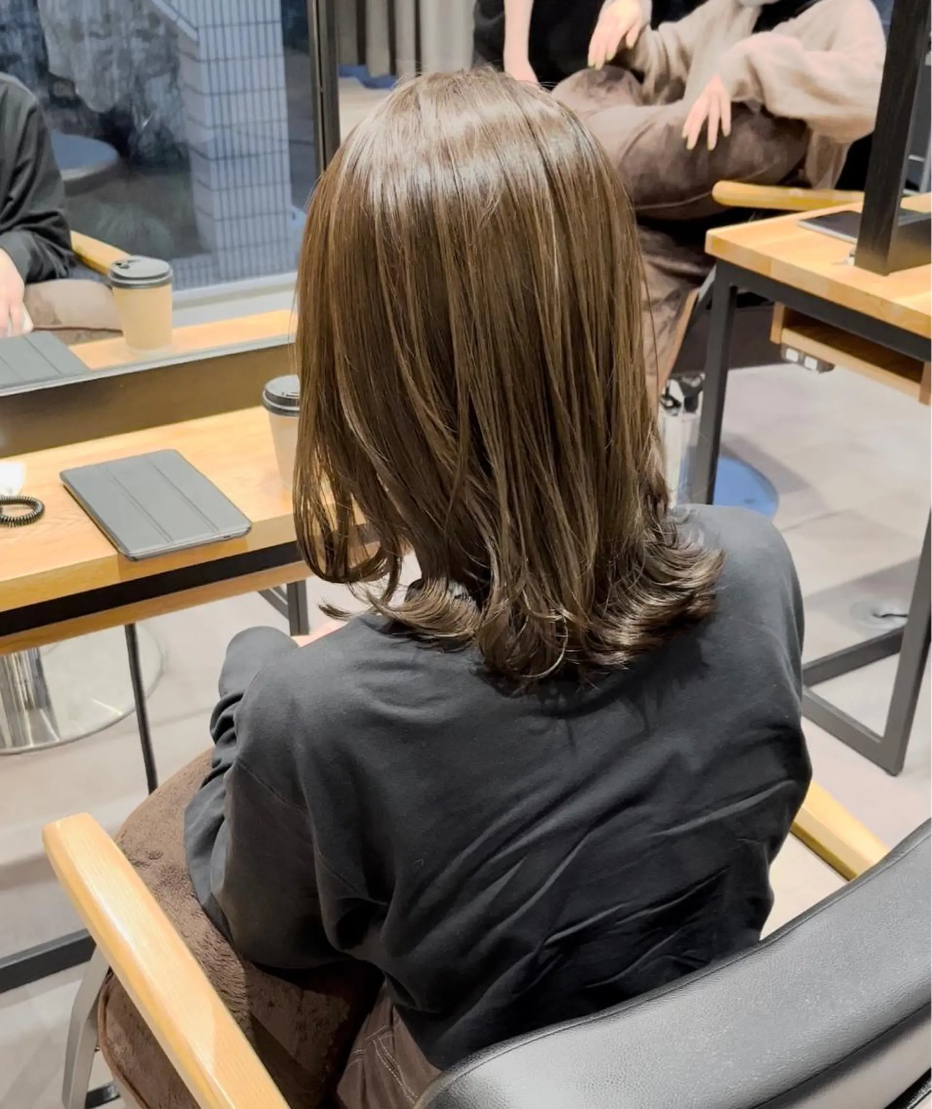 ミディアム カット ヘアカラー トリートメント ヘッドスパ 佐藤優太朗 似合わせ/髪質改善のヘアスタイル