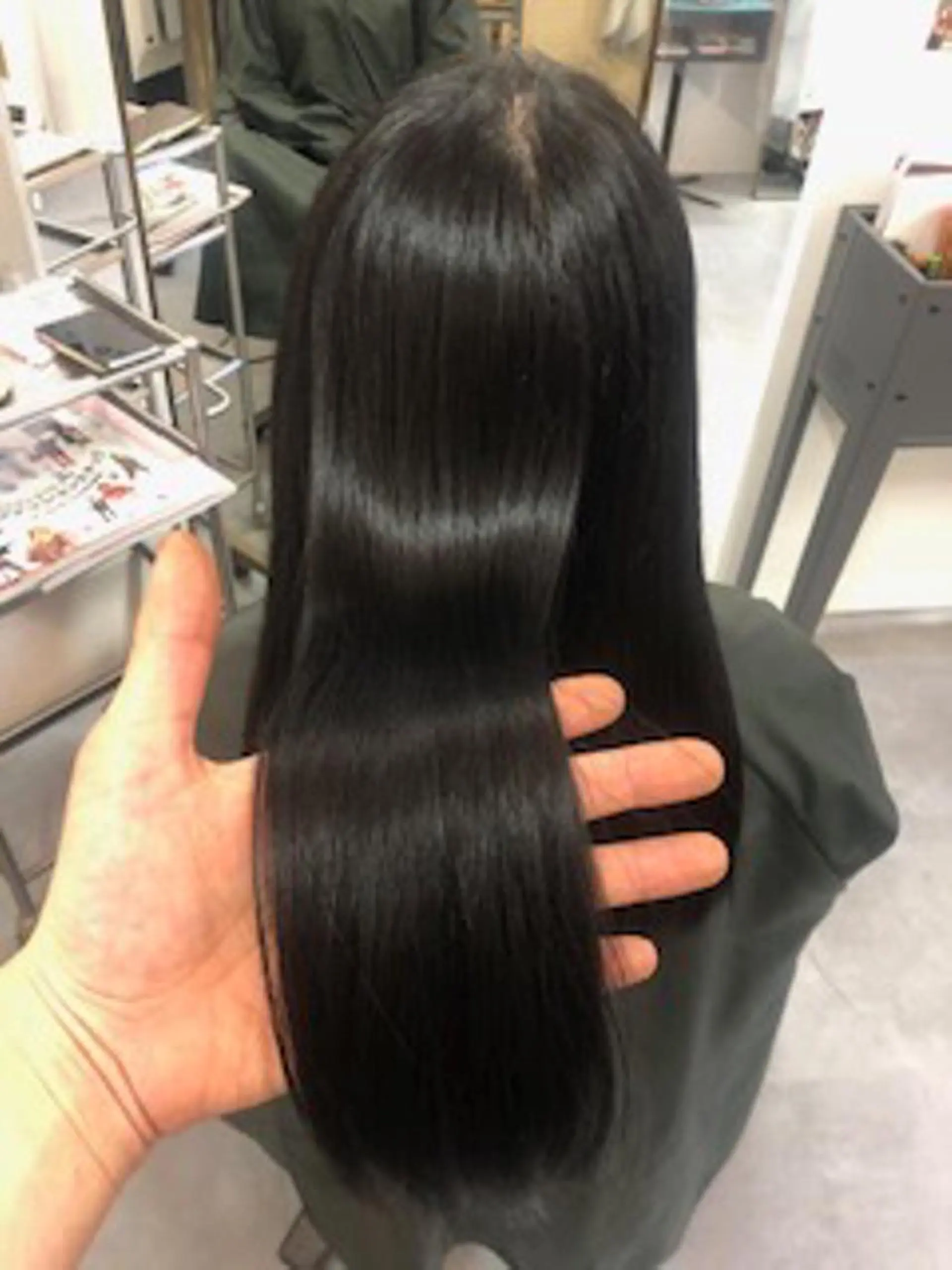 ロング 髪質改善 トリートメント 酸熱トリートメント トリートメント 髪質改善　ナカゾノ タケシのヘアスタイル