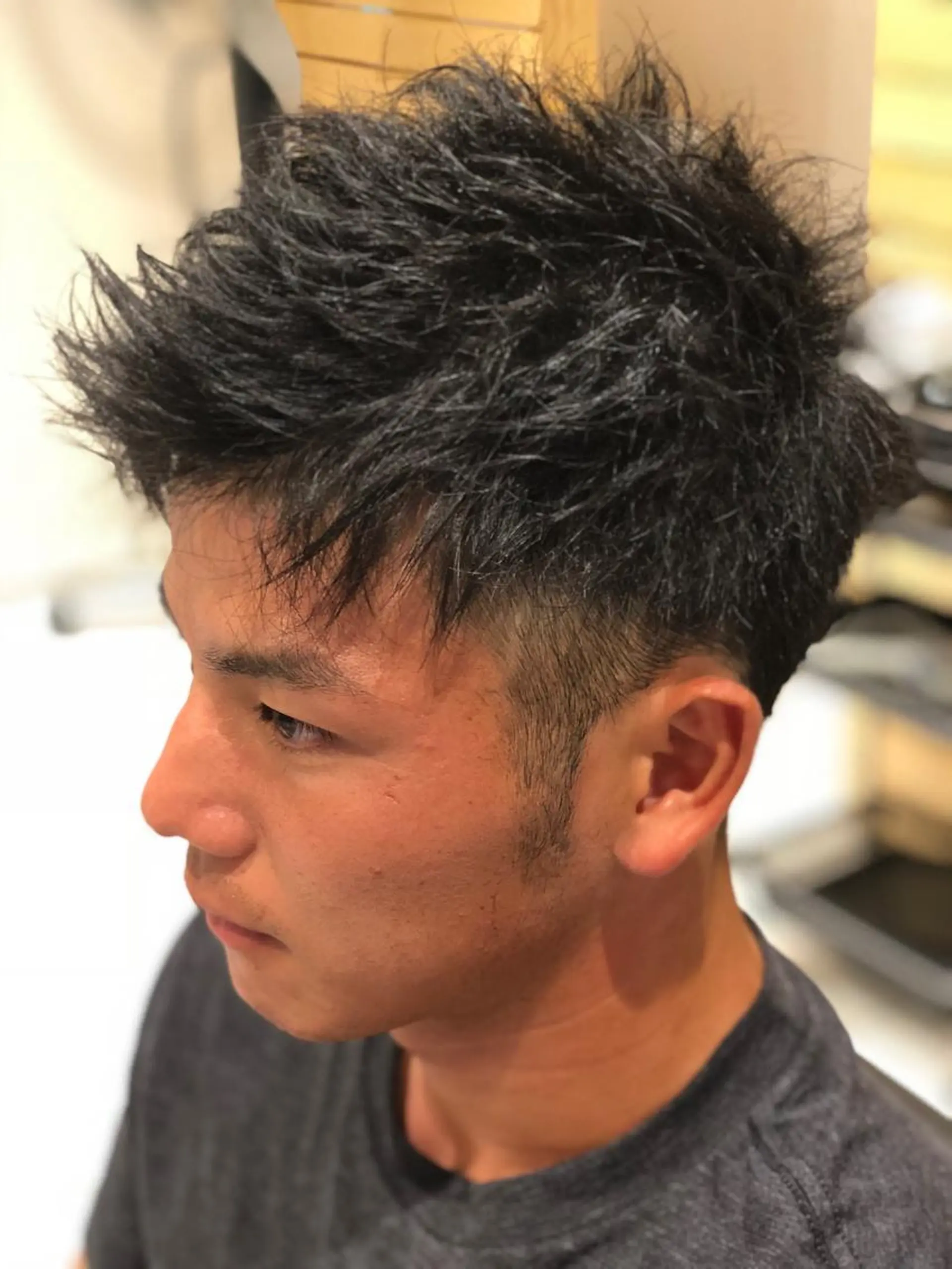 ショート メンズ カット ヘッドスパ ヘアセット RUBEUS【ルベウス】所属・✨艶々カラー🎨 杉本賢人のヘアスタイル