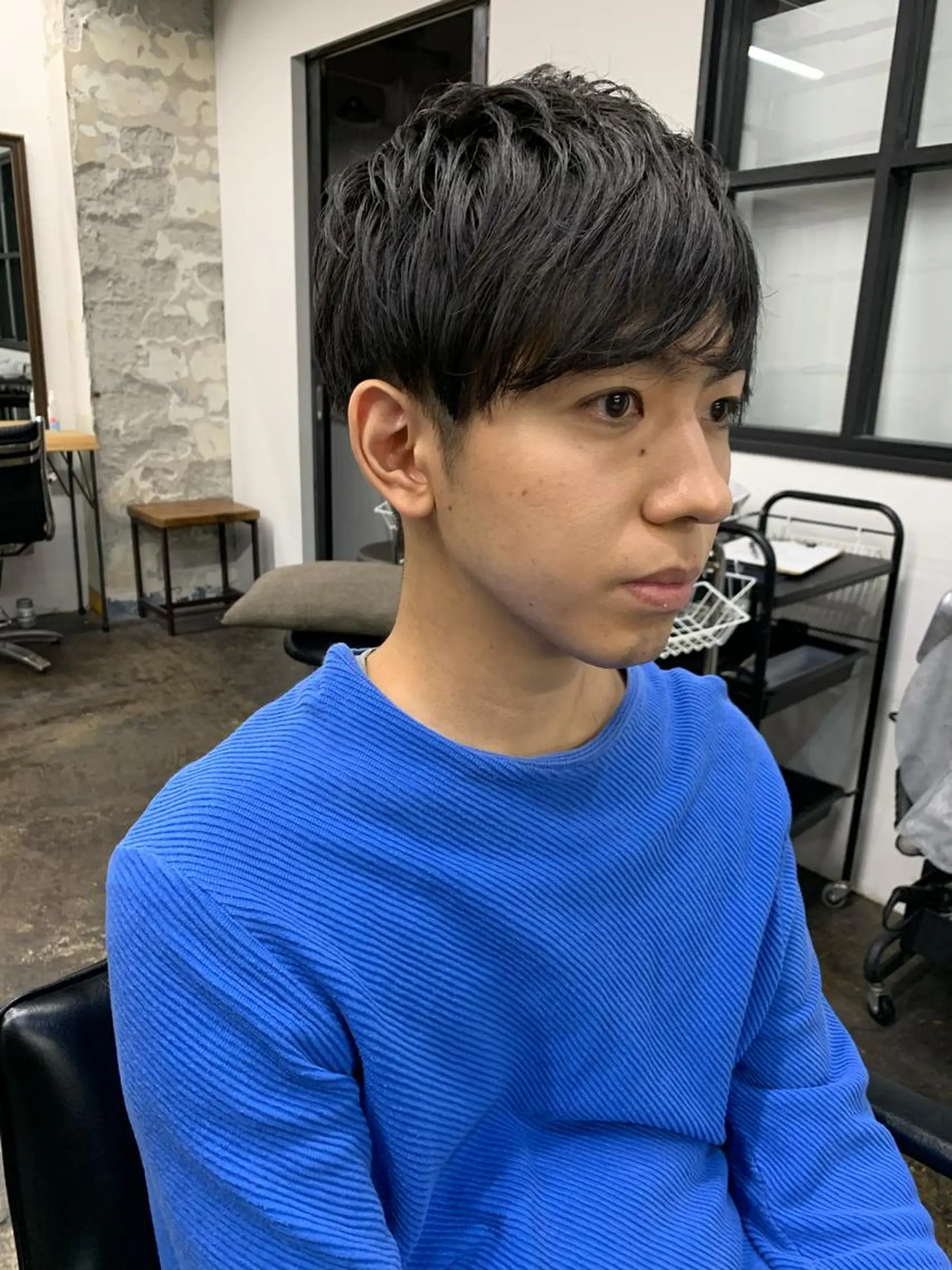 ショート メンズ メンズパーマ メンズ特化ryoのヘアスタイル