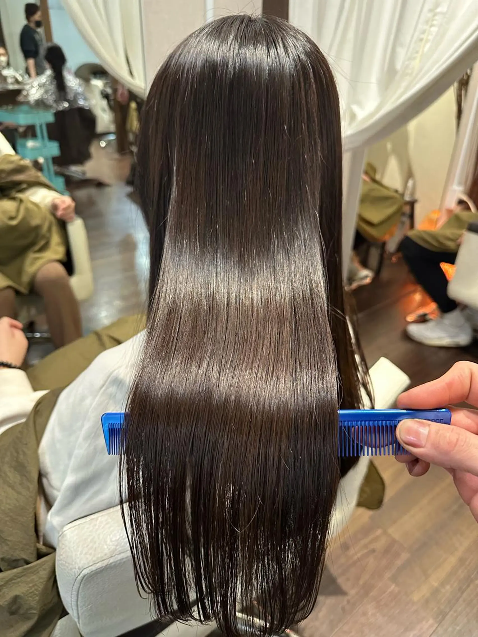 ロング カラー カット ヘアカラー トリートメント ヘッドスパ youres hair 東口店所属・🌸ULTOWA🌸 髪質改善/縮毛/店長のヘアスタイル