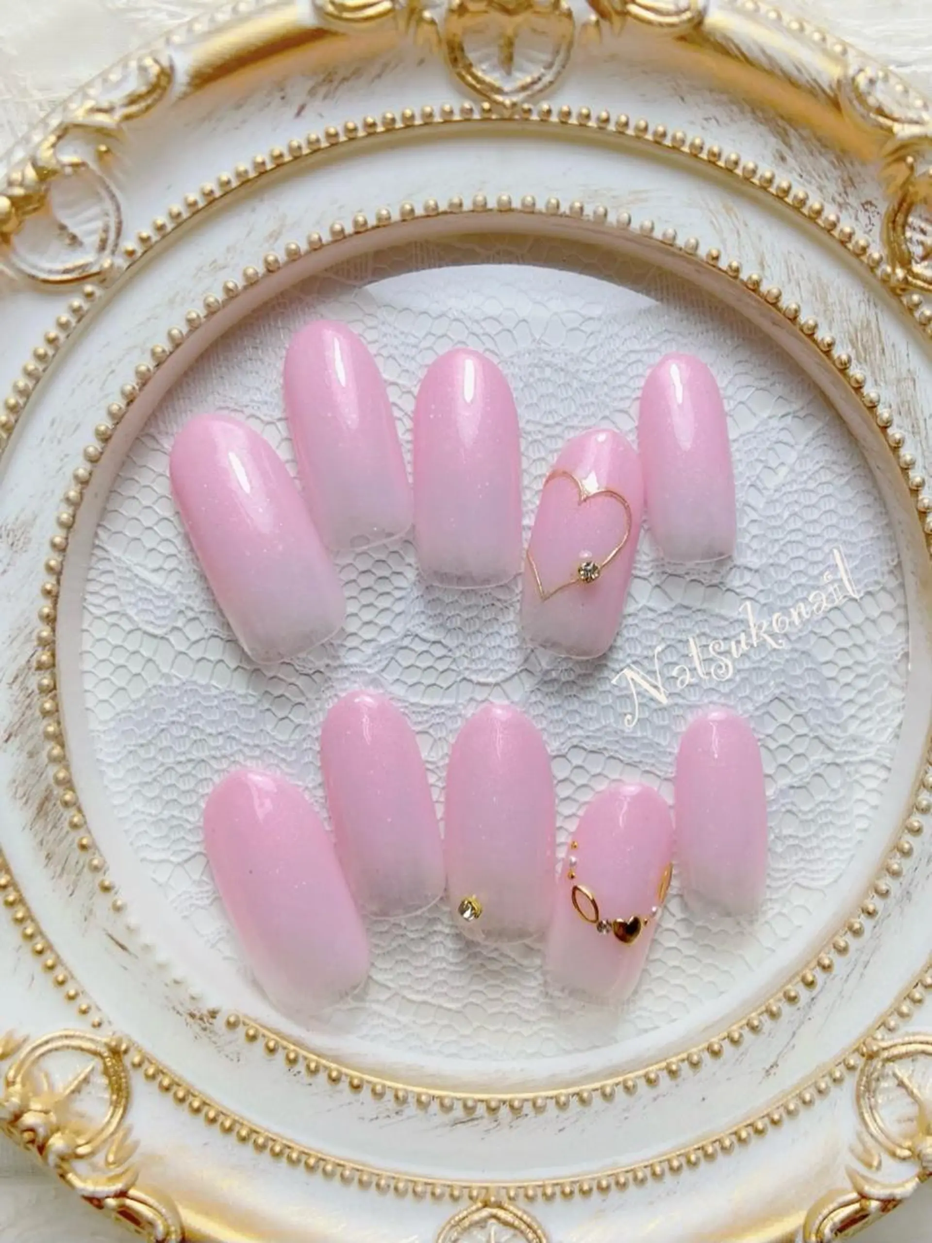 ネイル 長さ出し NATSUKO NAILのネイルデザイン
