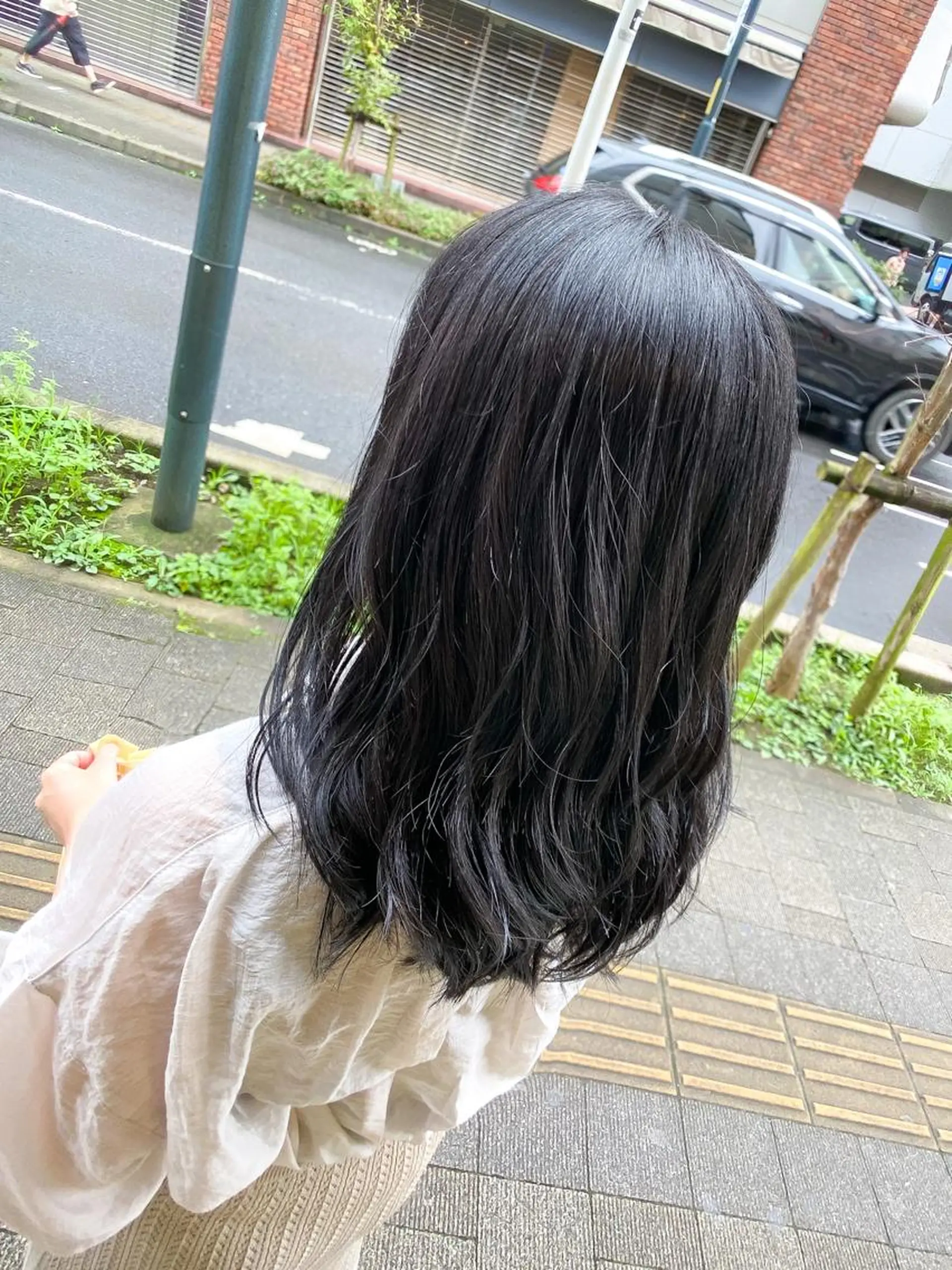 セミロング カラー ヘアカラー トリートメント 韓国風デザイン 💐MIZUKI💐のヘアスタイル