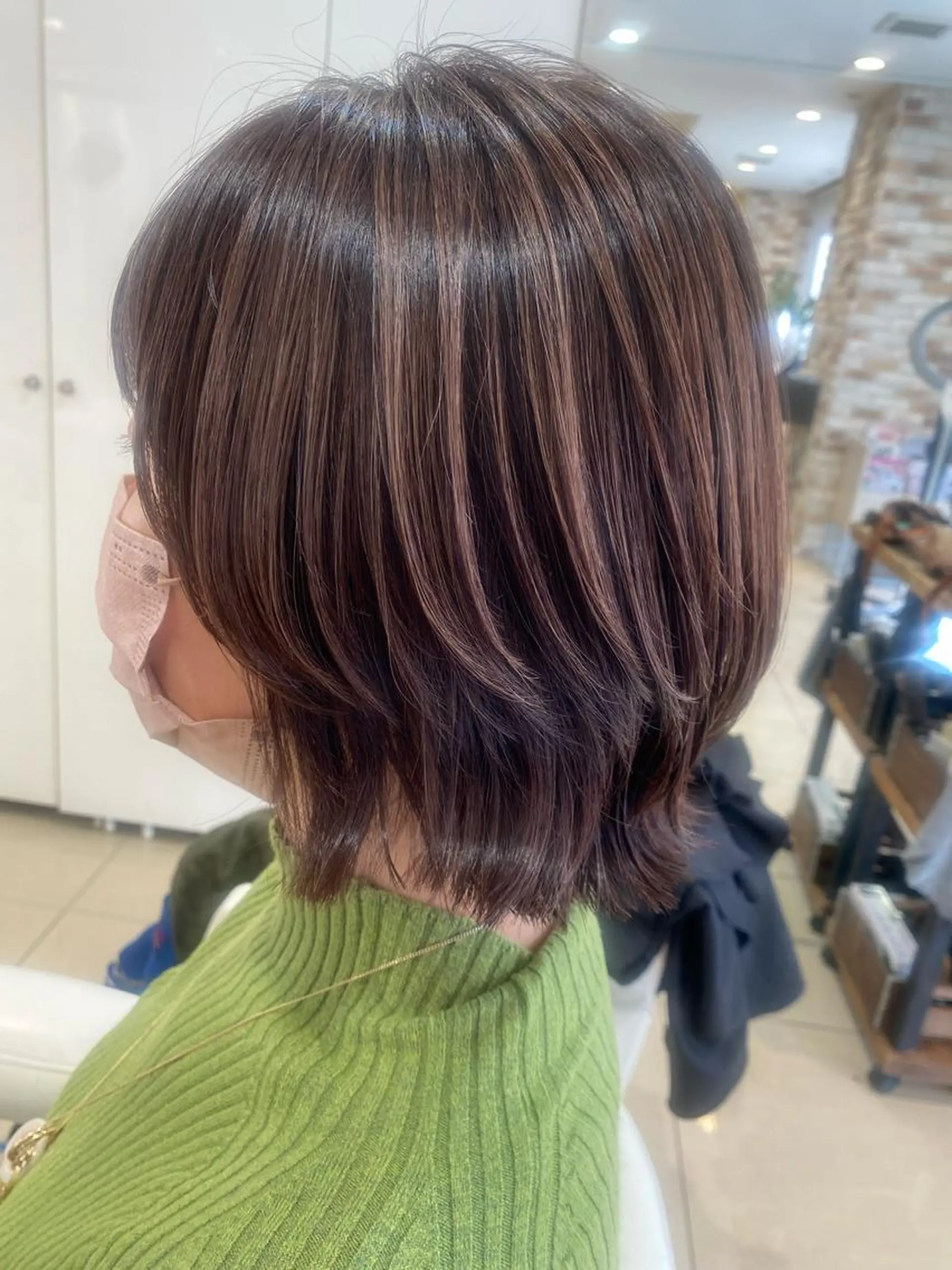ショート カラー 🩵波巻き／ツイスパ HARU💎のヘアスタイル