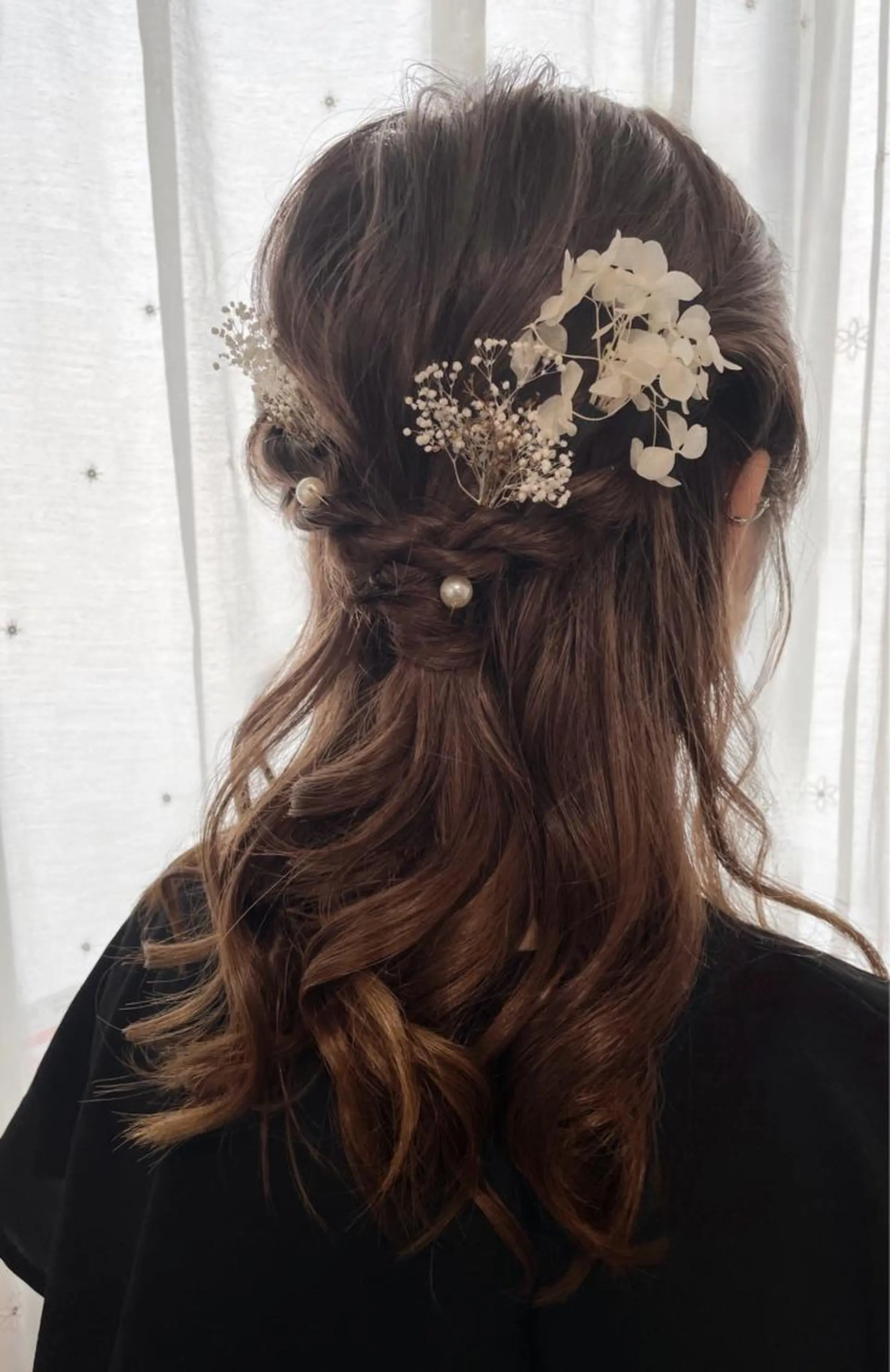 ヘアアレンジ ハーフアップ メイリーブライド所属・Meylee Brideのその他イメージ