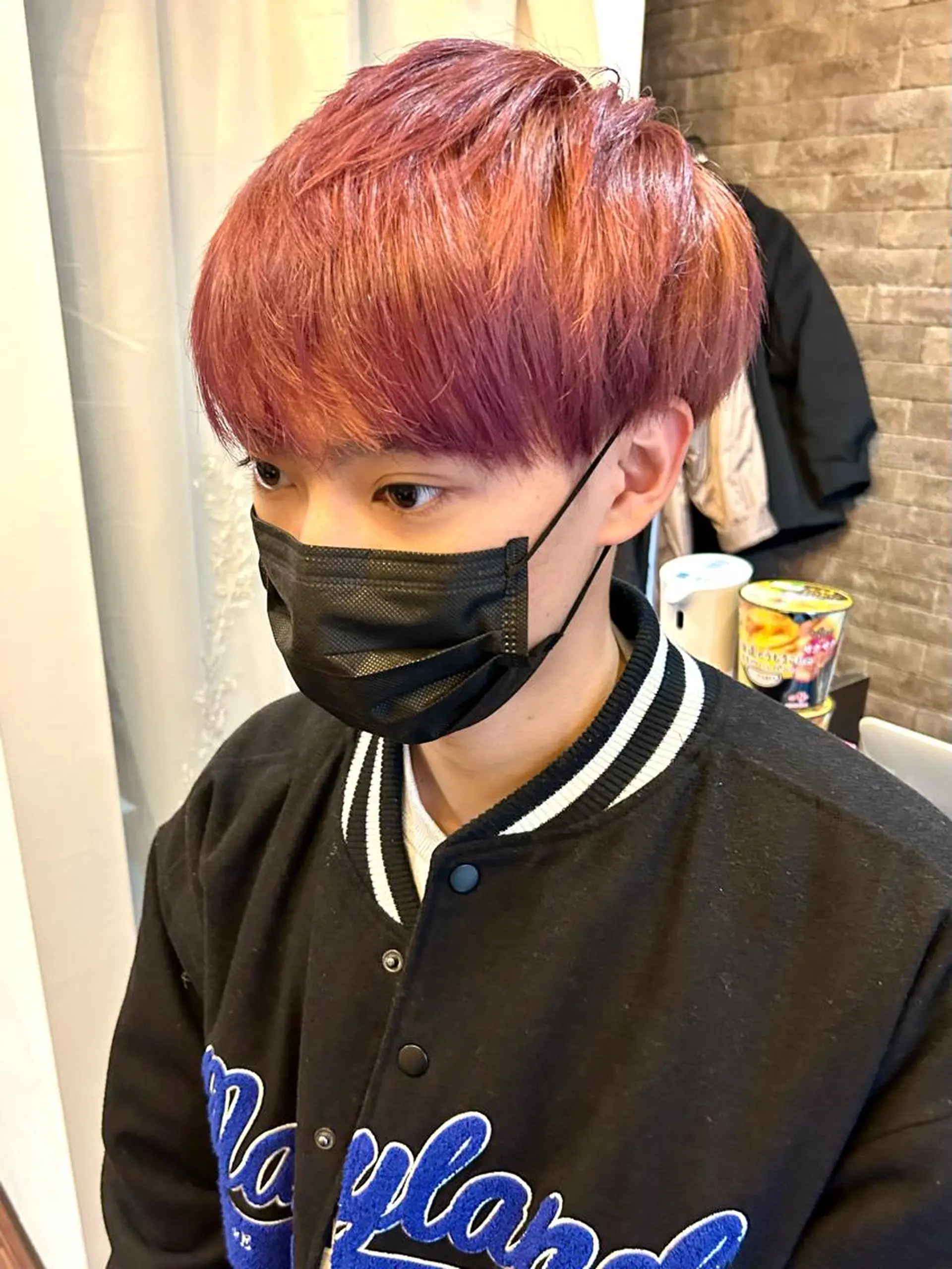 ショート カラー メンズ カット 𝒌𝒚𝒐𝒌𝒂 🍀のヘアスタイル