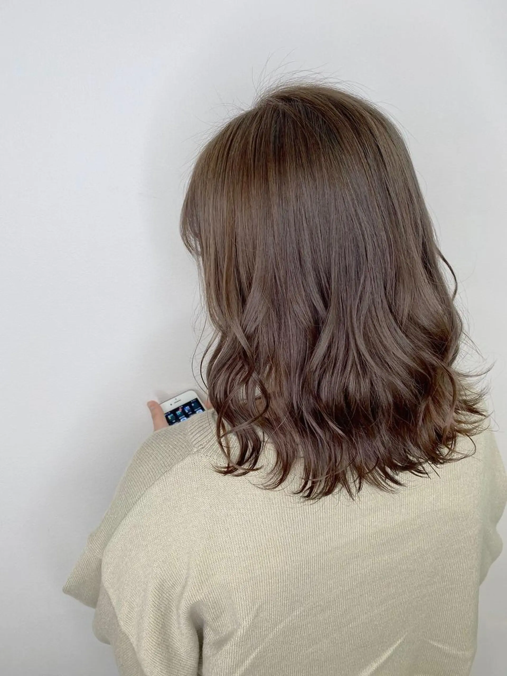 ミディアム カラー ヘアカラー トリートメント JILL by GiseL/天神のヘアスタイル