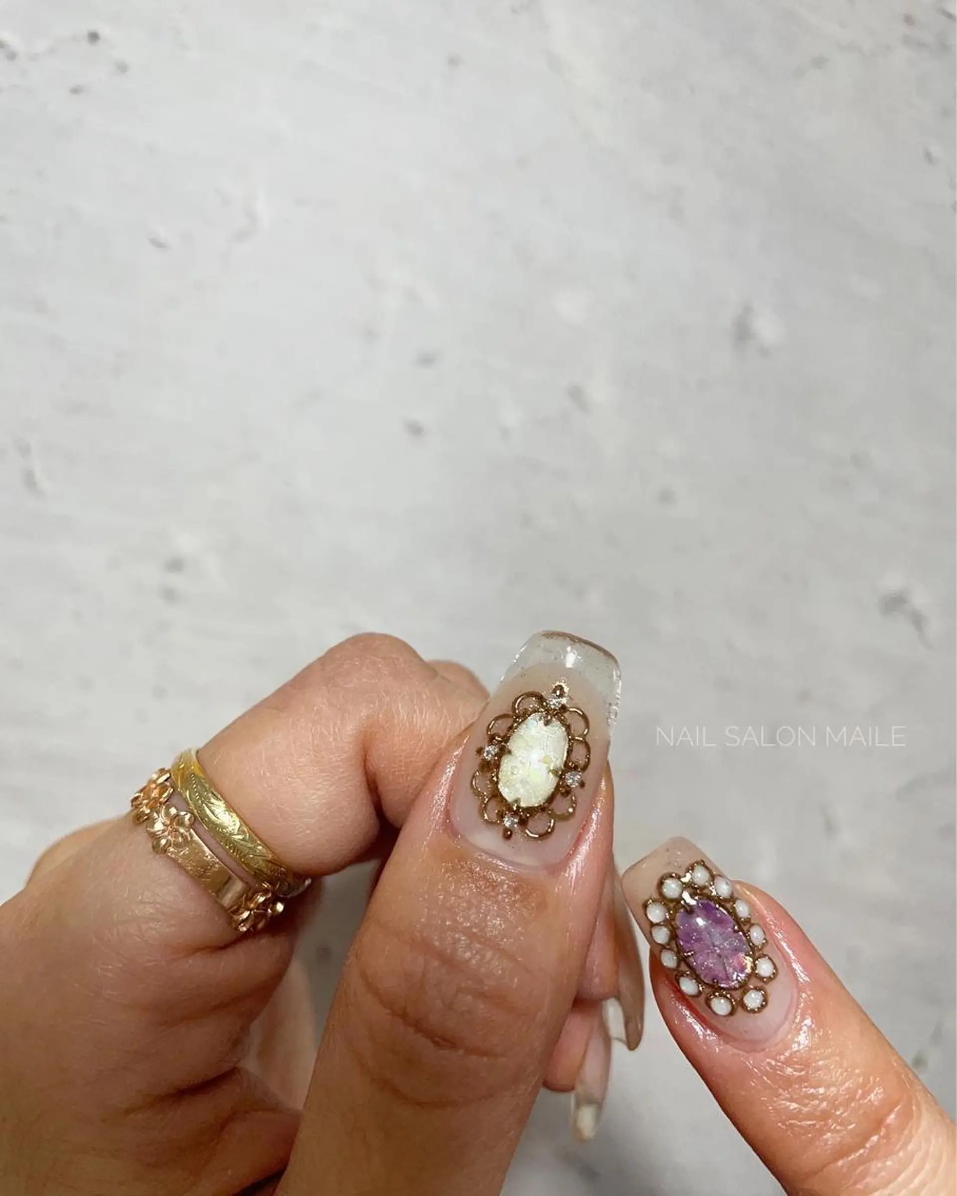 ネイル nailsalonmaile所属・nail salon maile☽のネイルデザイン