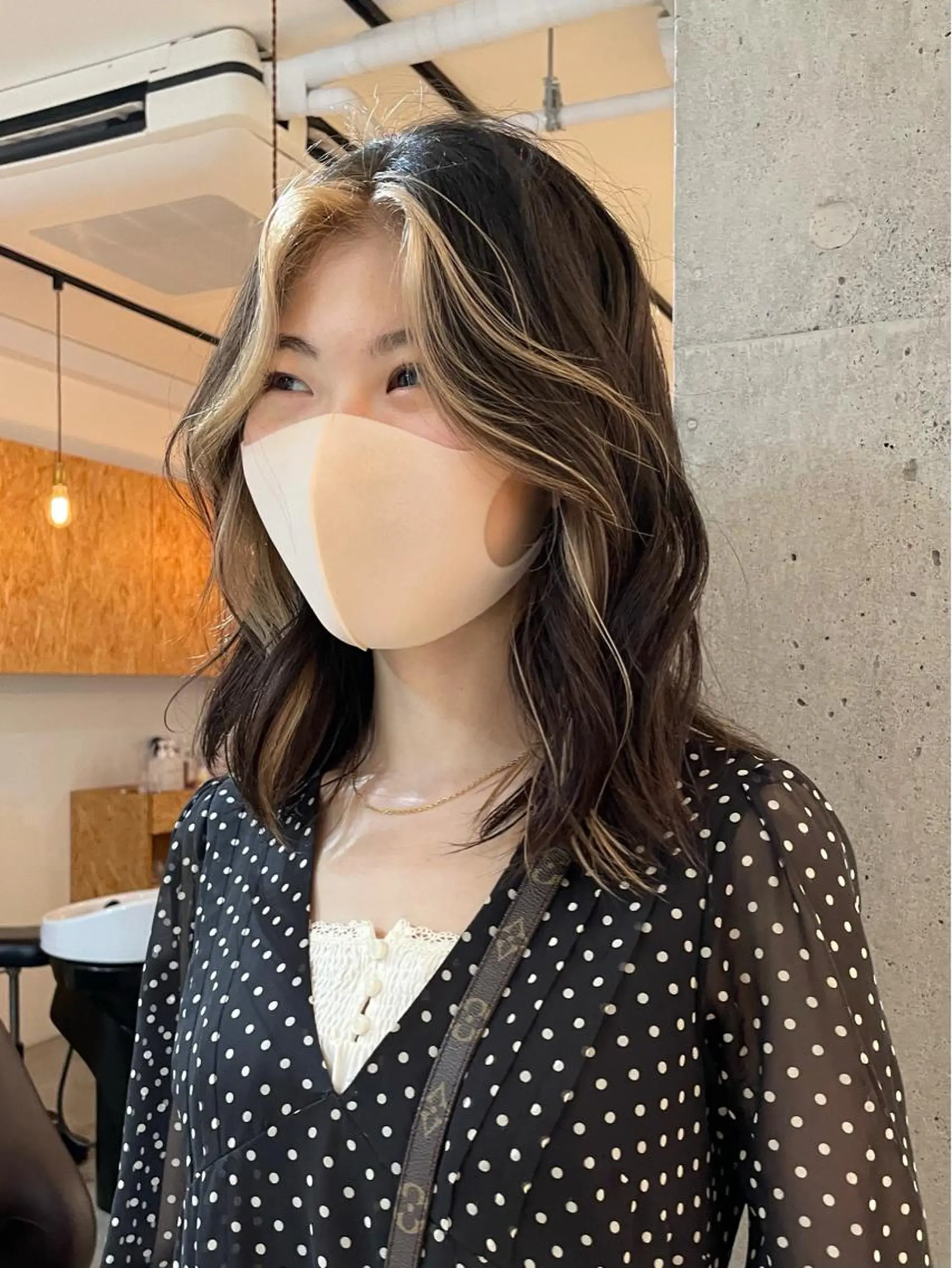 ミディアム カラー パーマ ヘアアレンジ ネイル マツエク・マツパ Miku /ブリーチ/ボブのヘアスタイル